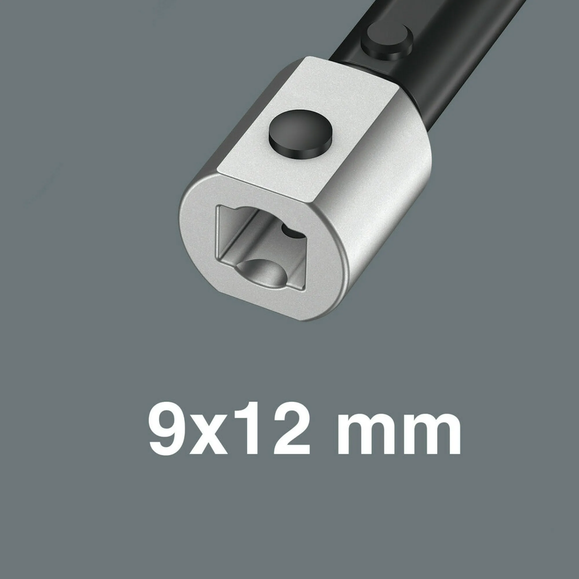 Wera 7770 Open end insert, 9x12 mm, 12 x 39 mm