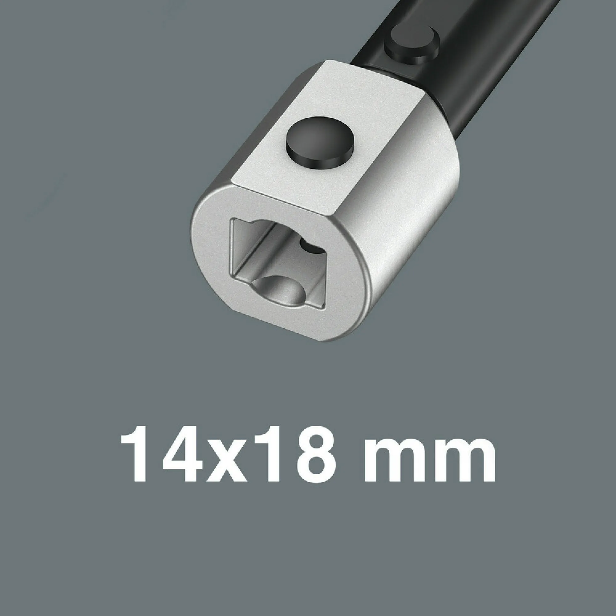 Wera 7780 Open end insert, 14x18 mm, 13 x 56 mm
