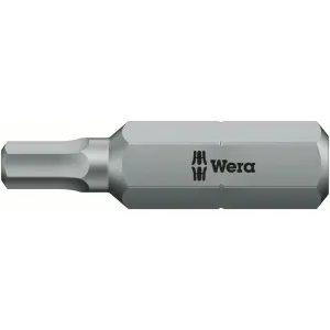 Wera 840/2 Z Bits, 7/32" x 30 mm