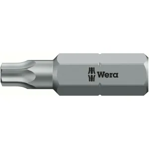 Wera 867/1 IPR TORX PLUS bits with bore hole, 27 IPR x 25 mm
