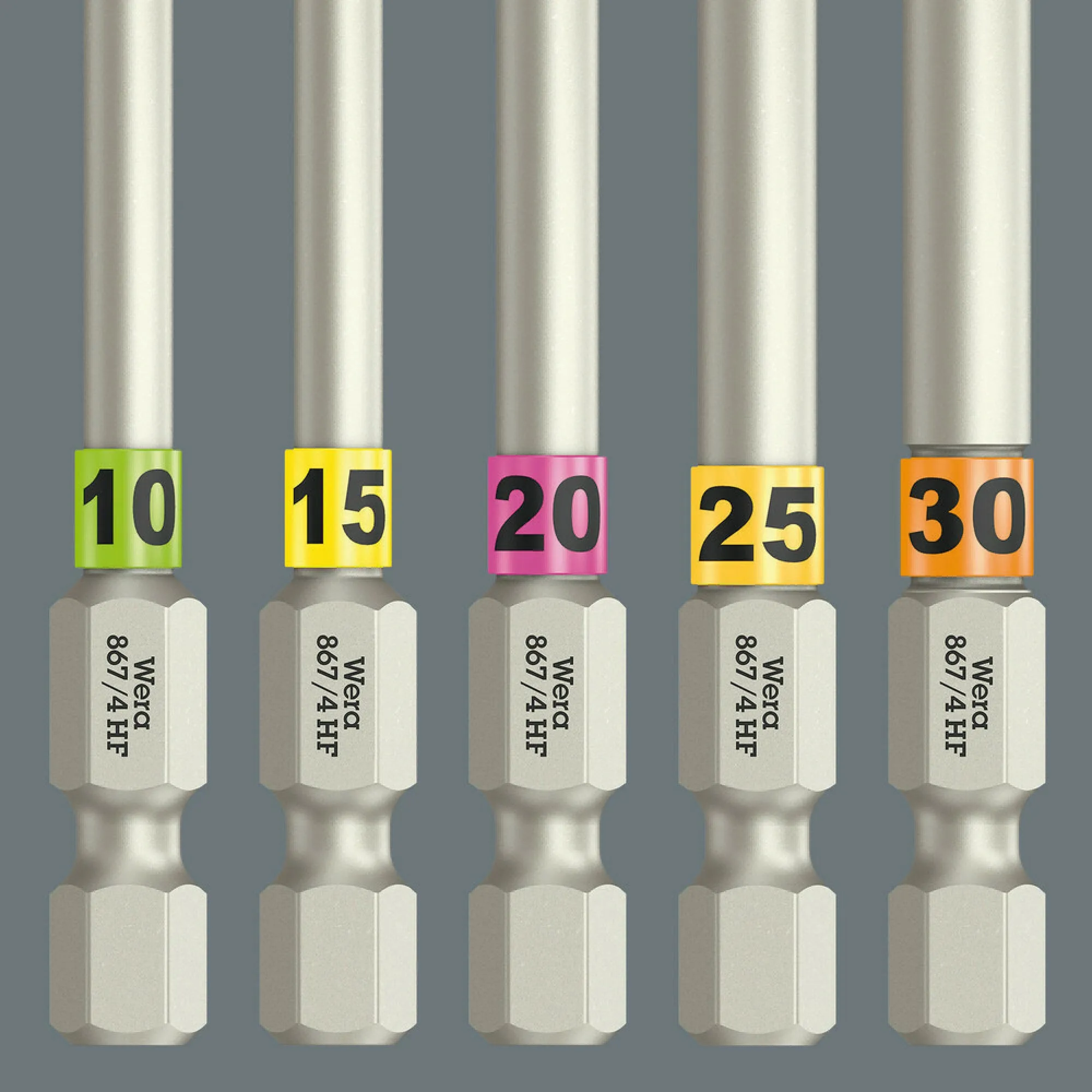Wera 867/4 TORX HF Bits with holding function, TX 30 x 89 mm