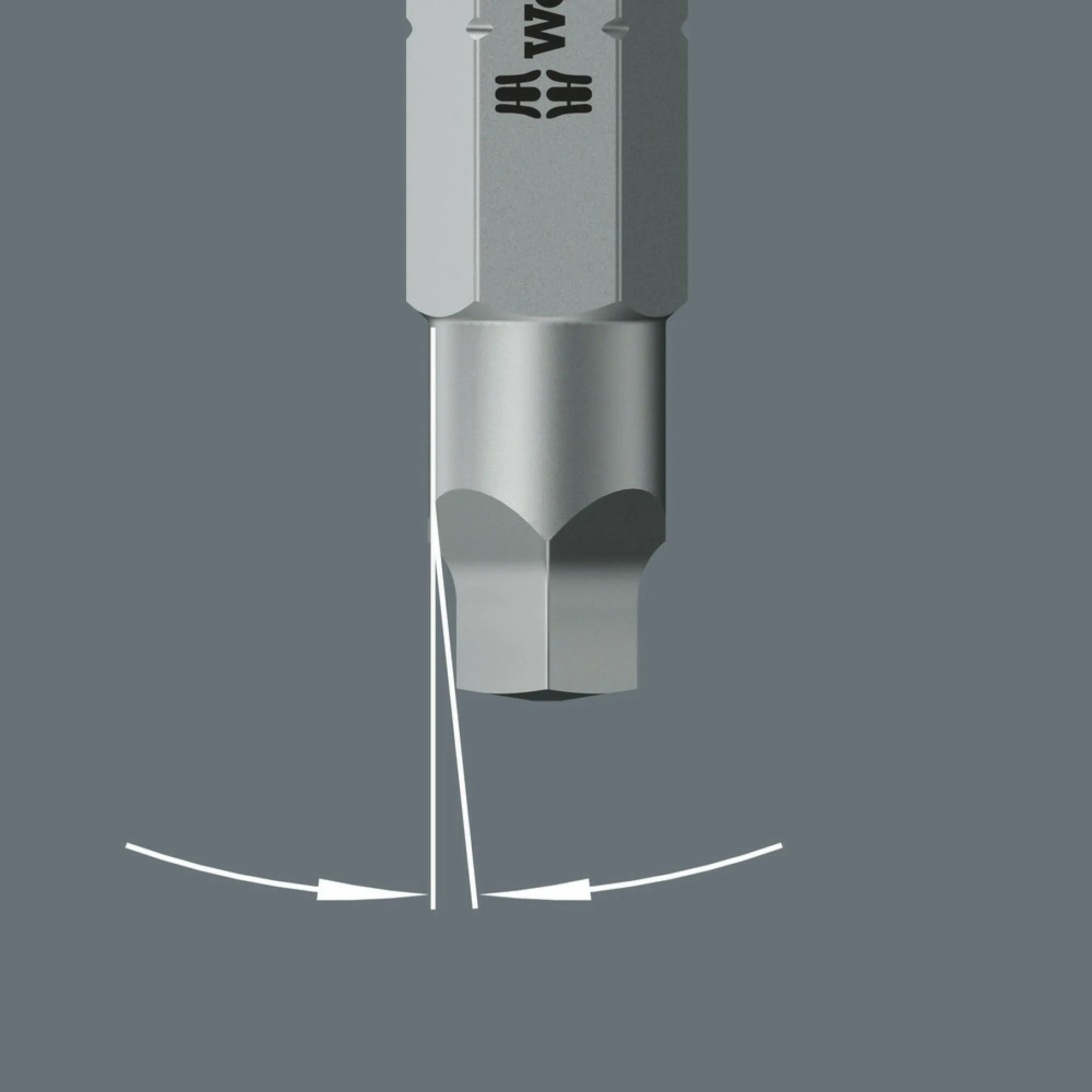 Wera 868/1 V Square-Plus bits, # 2 x 25 mm