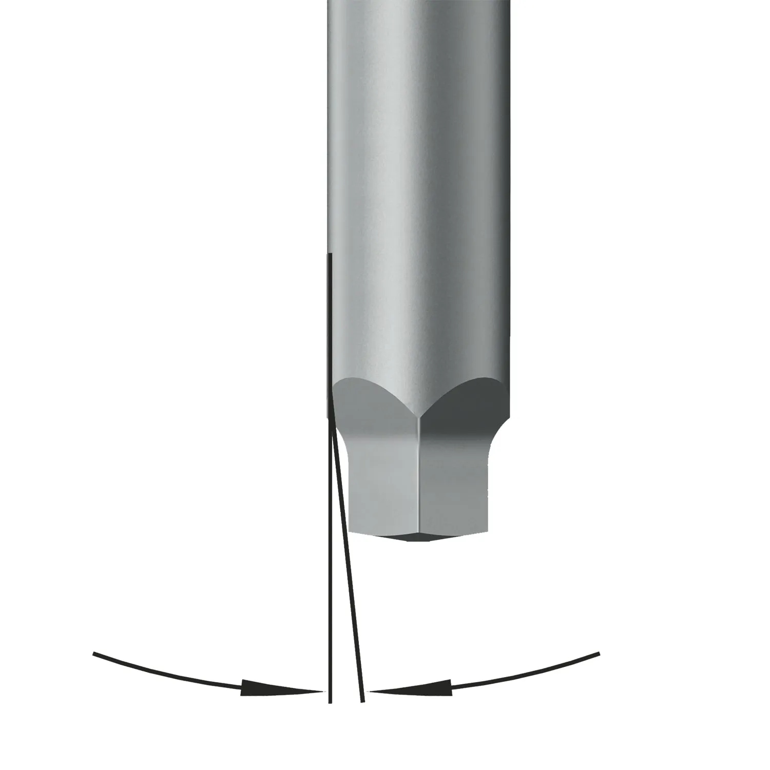 Wera 868/4 V Square-Plus bits, # 2 x 152 mm