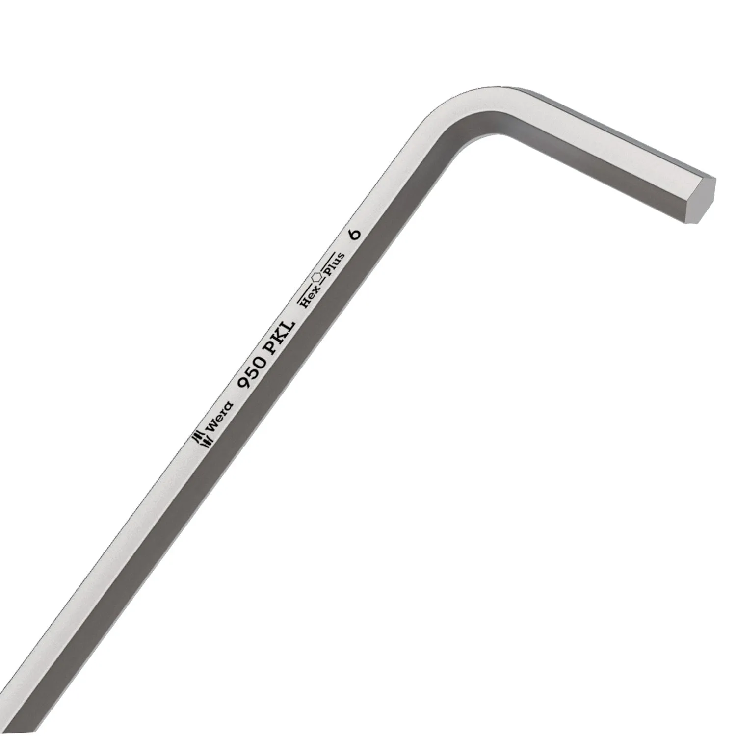 Wera 950 L-key, metric, chrome-plated, 13 x 132 mm