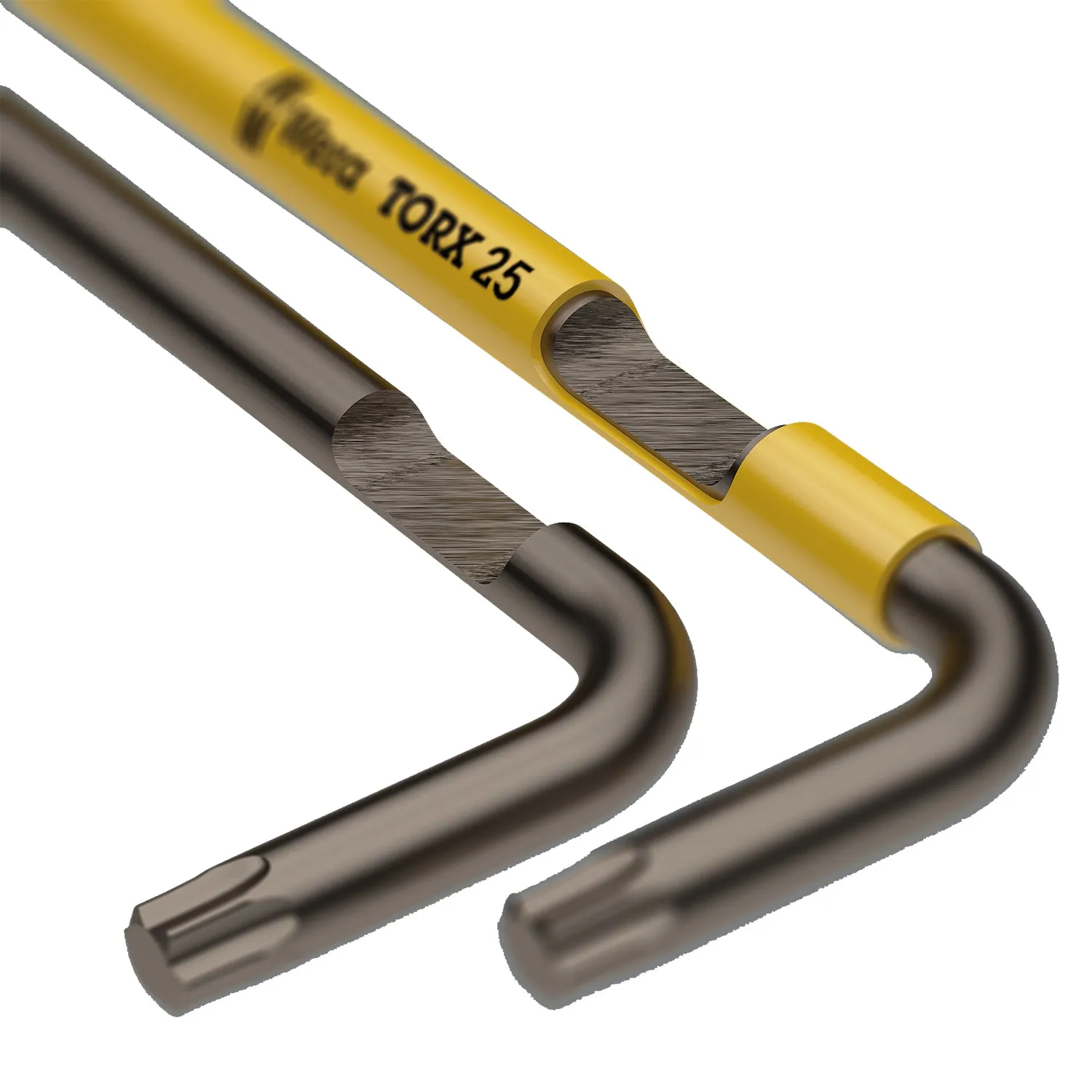 Wera 967 SXL HF TORX L-key Multicolour with holding function, long, TX 8 x 90 mm