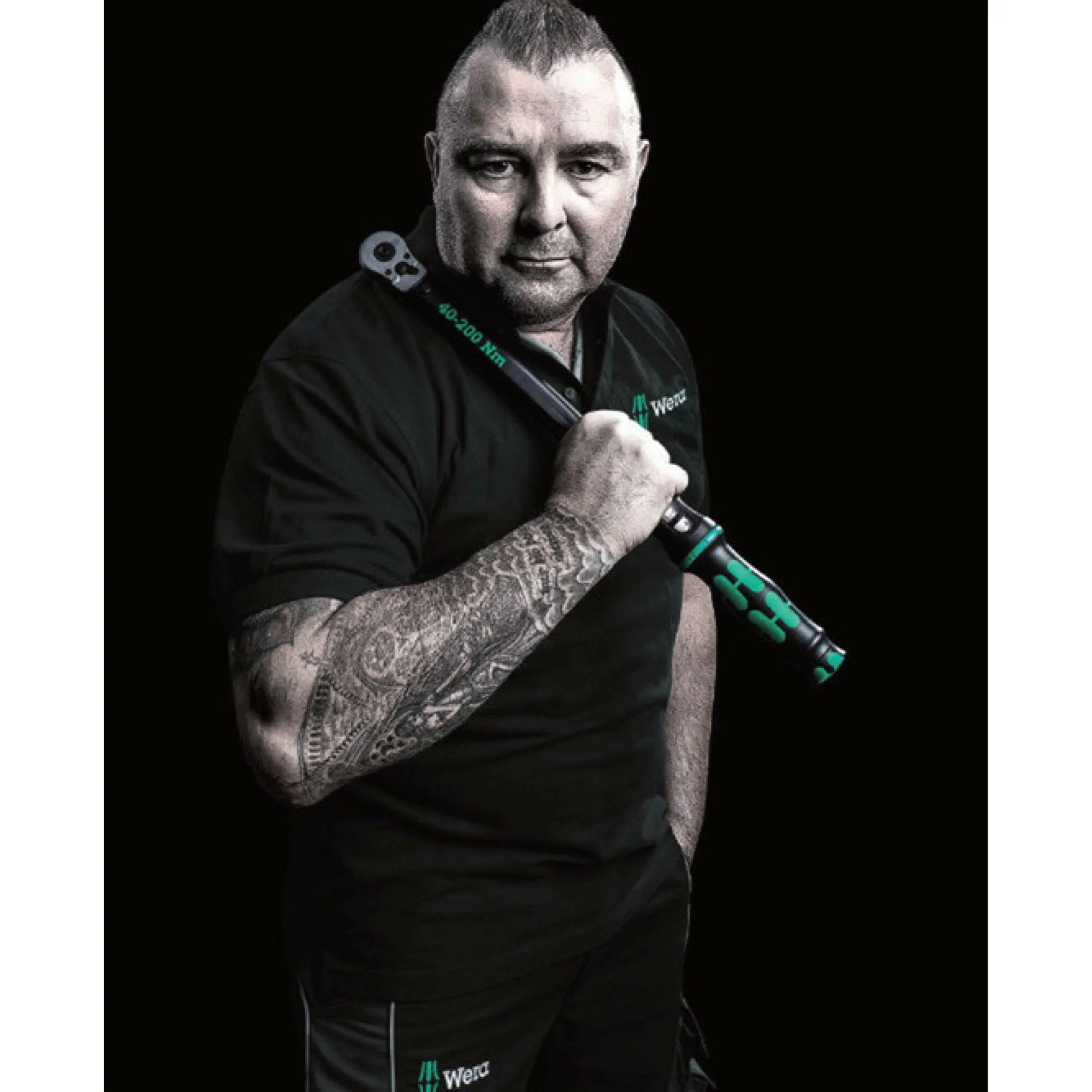 Wera Click-Torque C 1 torque wrench with reversible ratchet, 10-50 Nm, 1/2" x 10-50 Nm