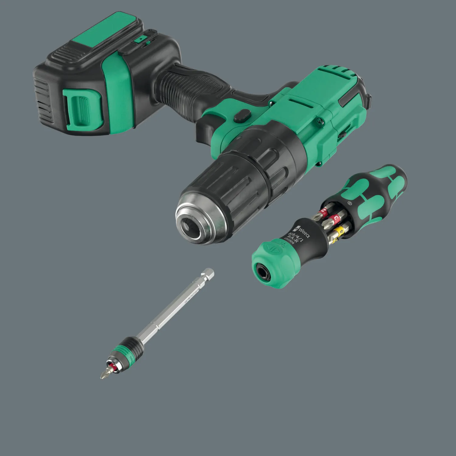 Wera Kraftform Kompakt 25 RA-R with Pouch, 6 Pc.