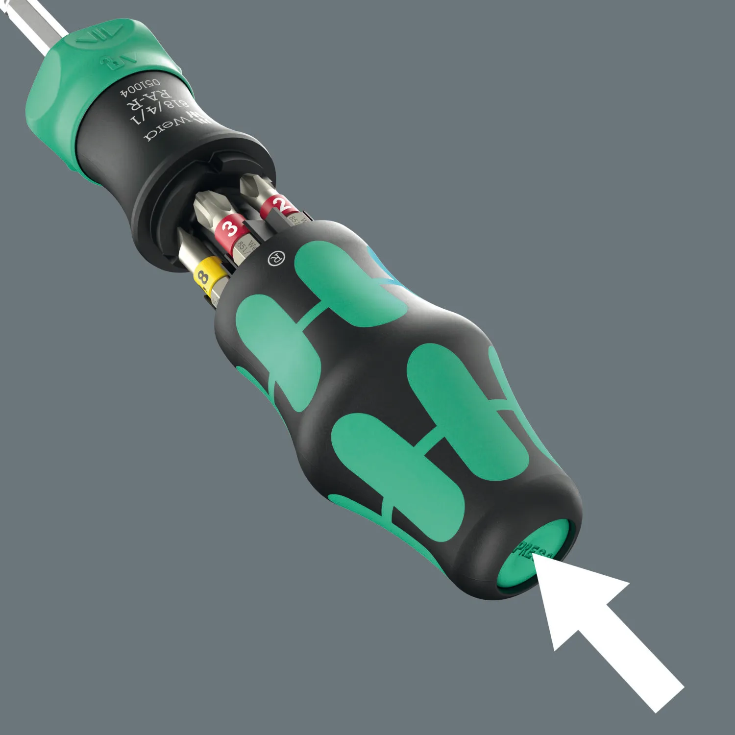 Wera Kraftform Kompakt 25 RA-R with Pouch, 6 Pc.