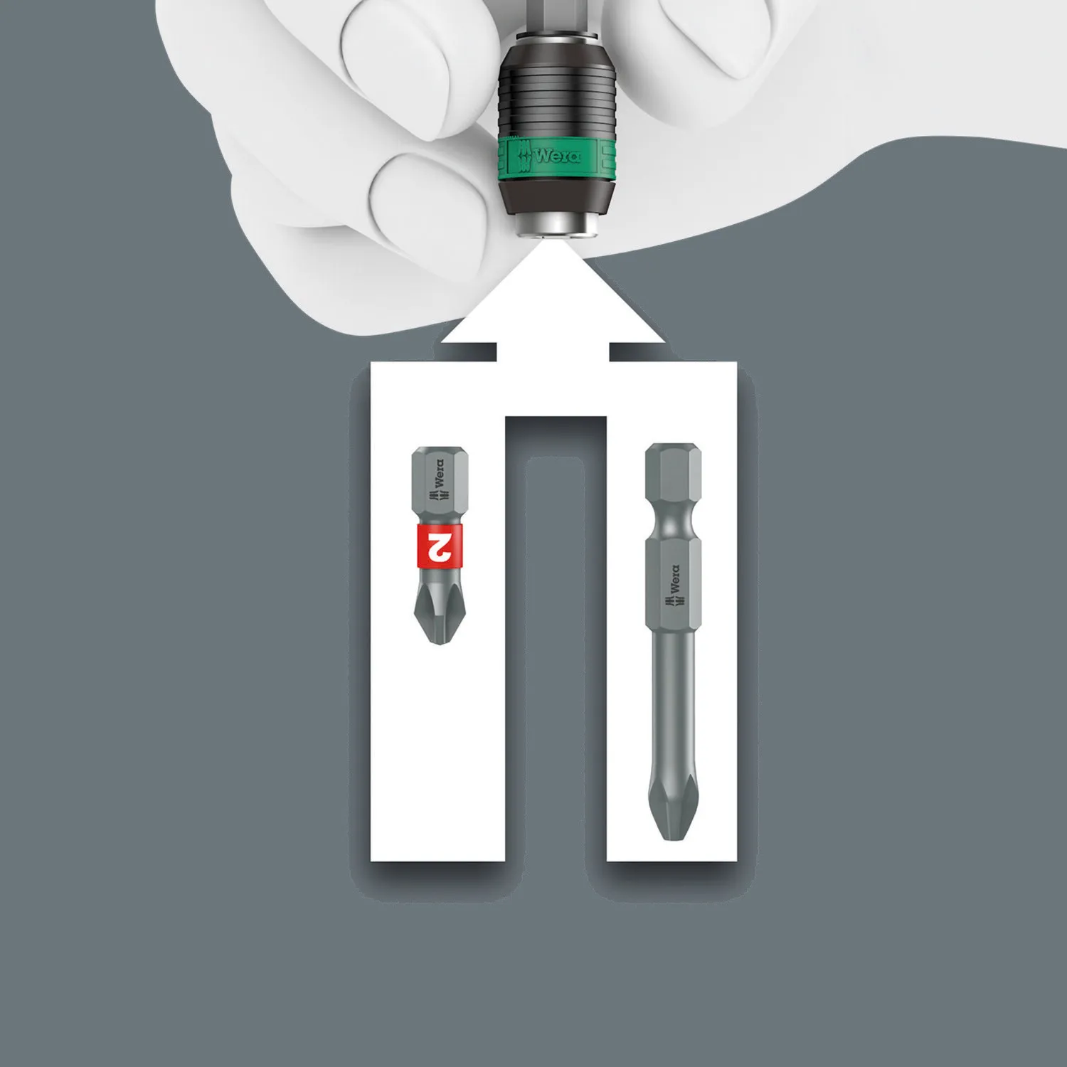 Wera Kraftform Kompakt 60 RA-R Imperial 1, 17 Pc.