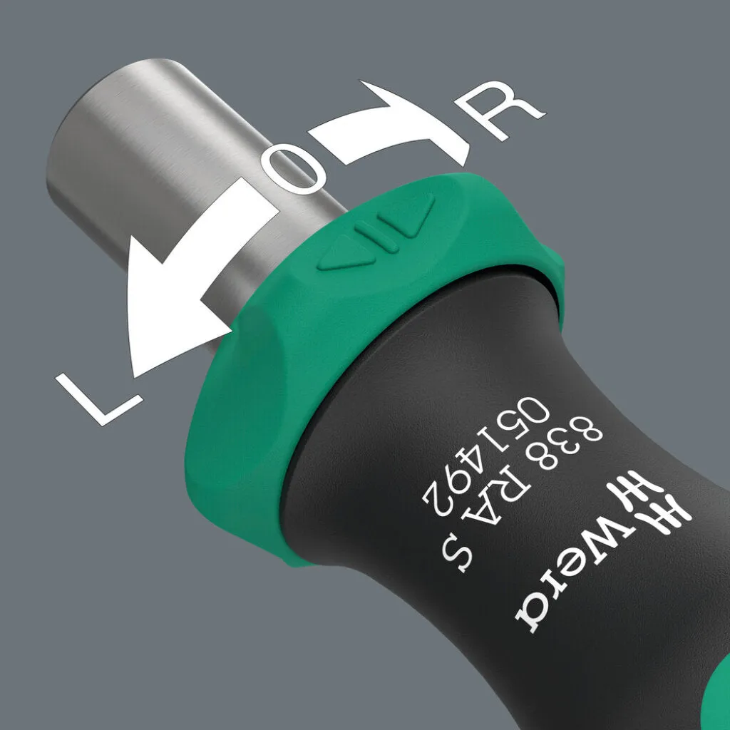 Wera Kraftform Kompakt 838 RA S Set 1
