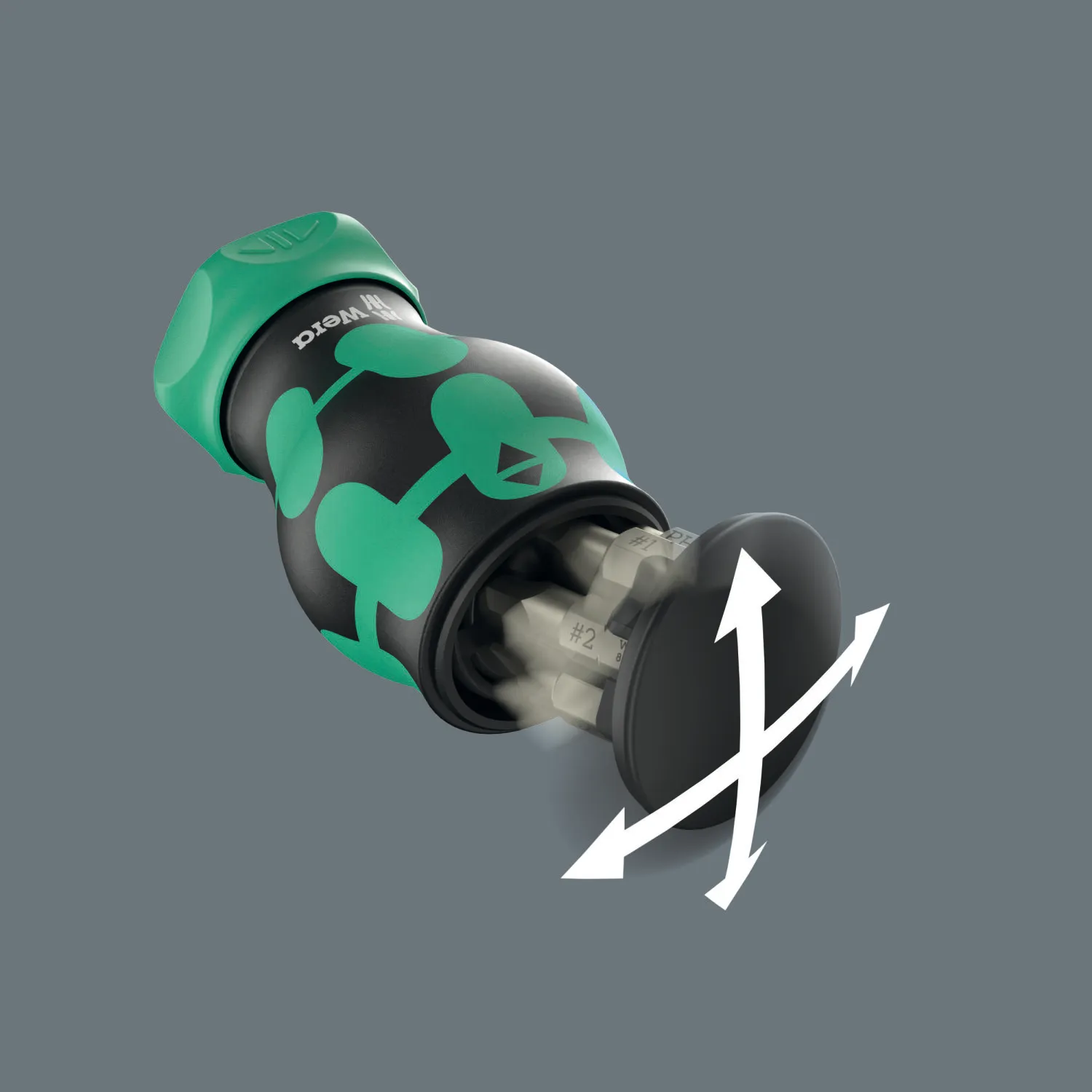 Wera Kraftform Kompakt Stubby Magazine RA 4, 6 Pc.
