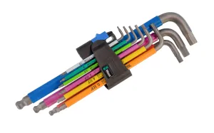 Wera Multi-Color L-Key Wrench Set