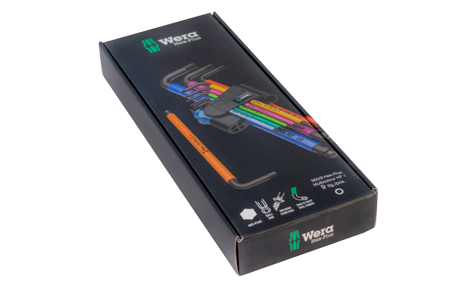 Wera Multi-Color L-Key Wrench Set