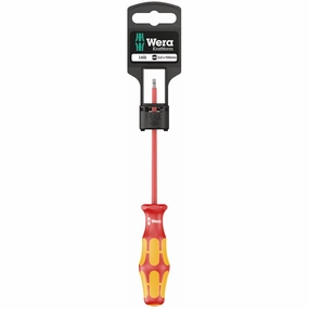Wera 160 i SB VDE Insulated screwdriver for slotted screws, 0.5 x 3 x 100 mm