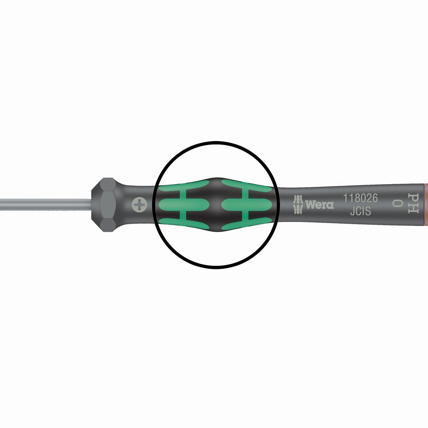 Wera 2035 Screwdriver for slotted screws for electronic applications, 0.30 x 1.8 x 40 mm