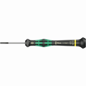 Wera 2035 Screwdriver for slotted screws for electronic applications, 0.40 x 2 x 100 mm
