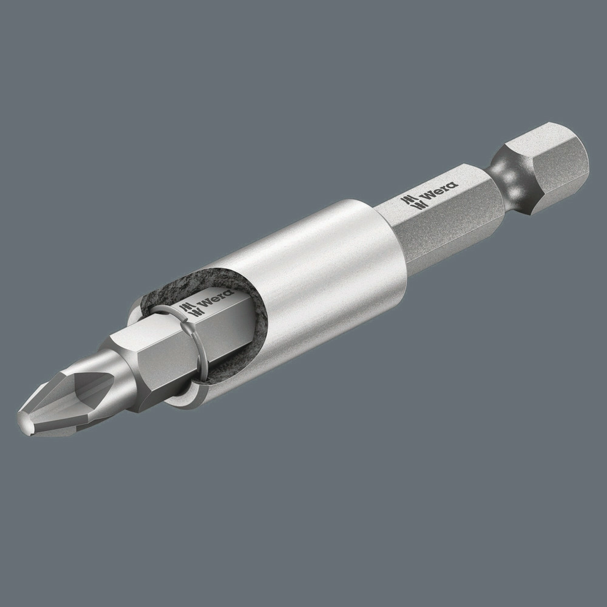 Wera 899/4/1 SB Universal Bit Holder, 1/4" x 50 mm