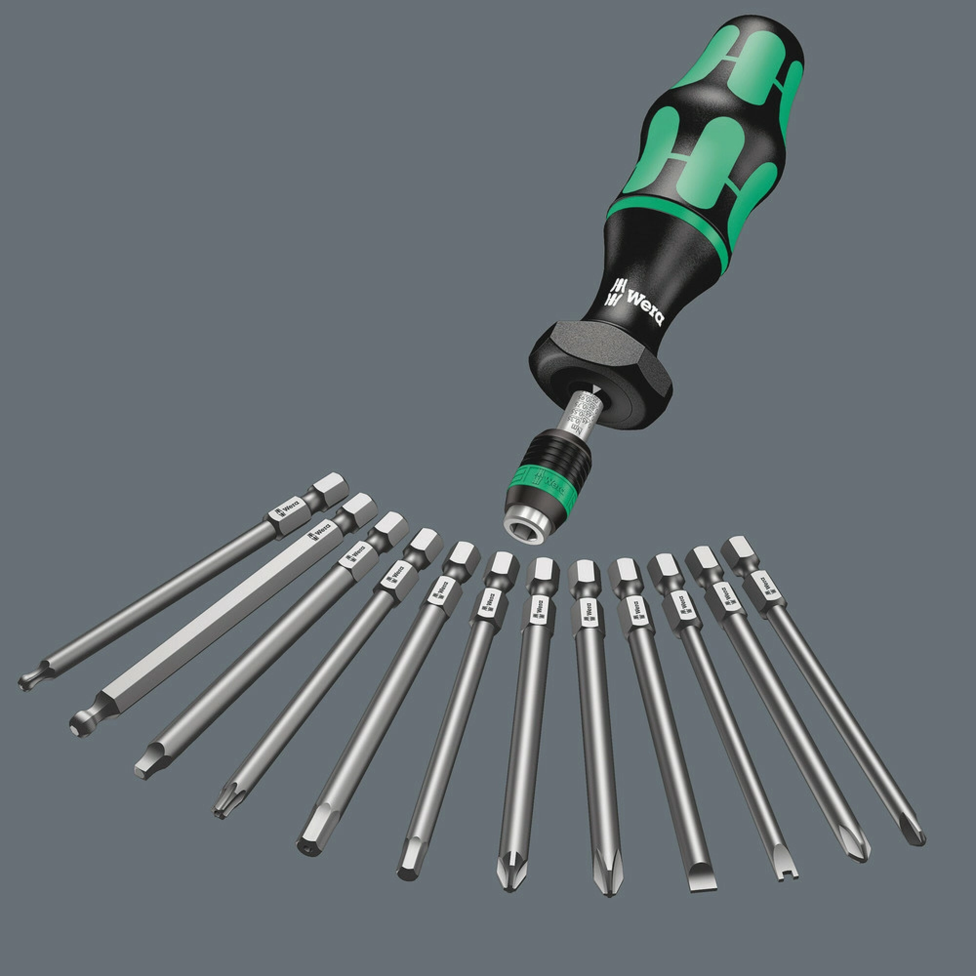 Wera Kraftform Kompakt 60 Torque 1.2 - 3.0 Nm, 17 pieces