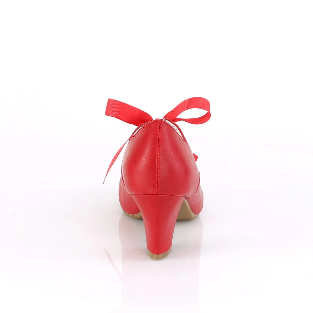 WIGGLE-32 Red Faux Leather
