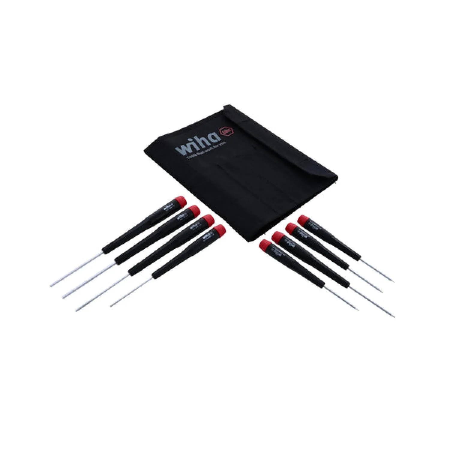 Wiha Tools 26399 8 Piece Precision Hex Screwdriver Set - SAE