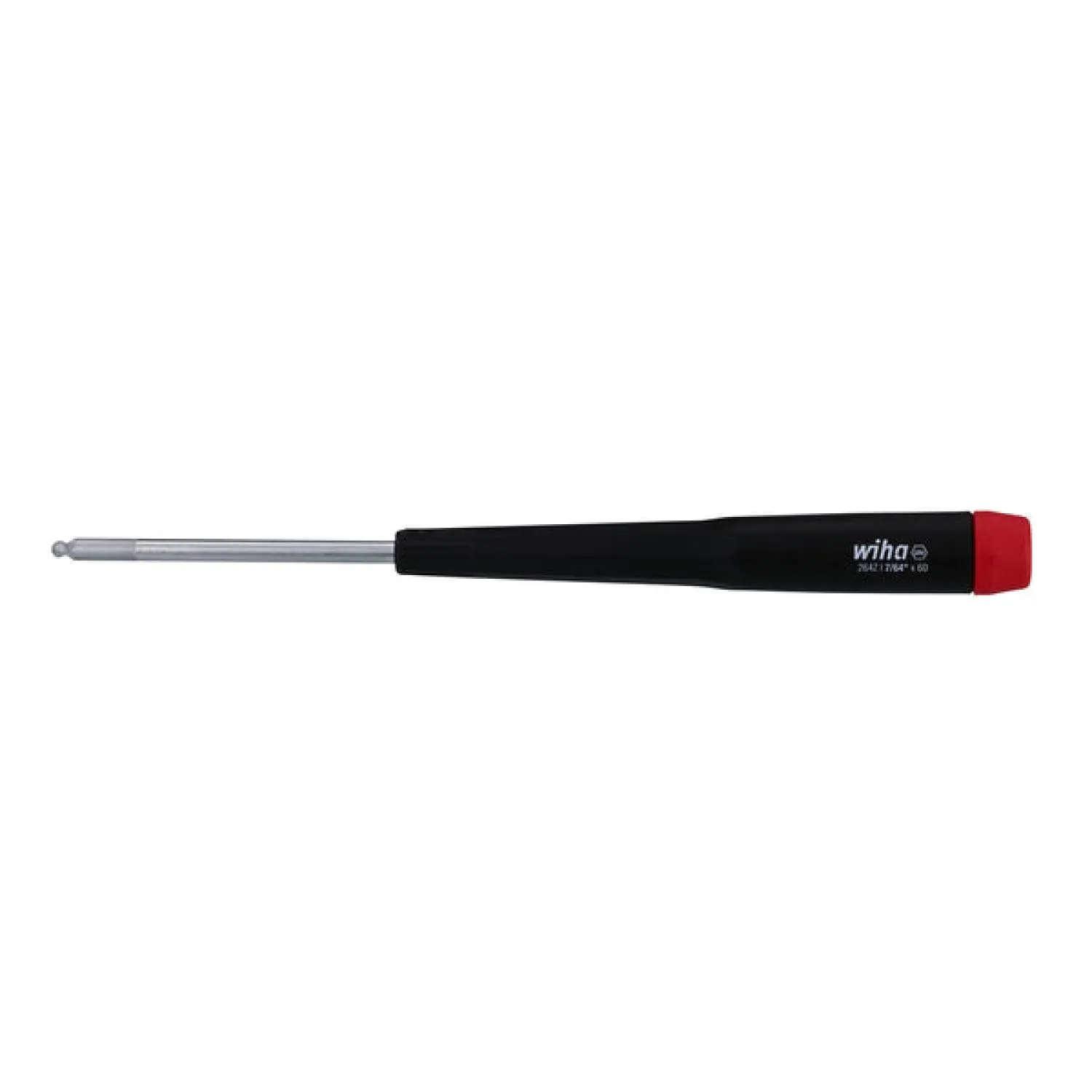Wiha Tools 26427 Precision Ball End Hex Screwdriver 7/64" x 60mm