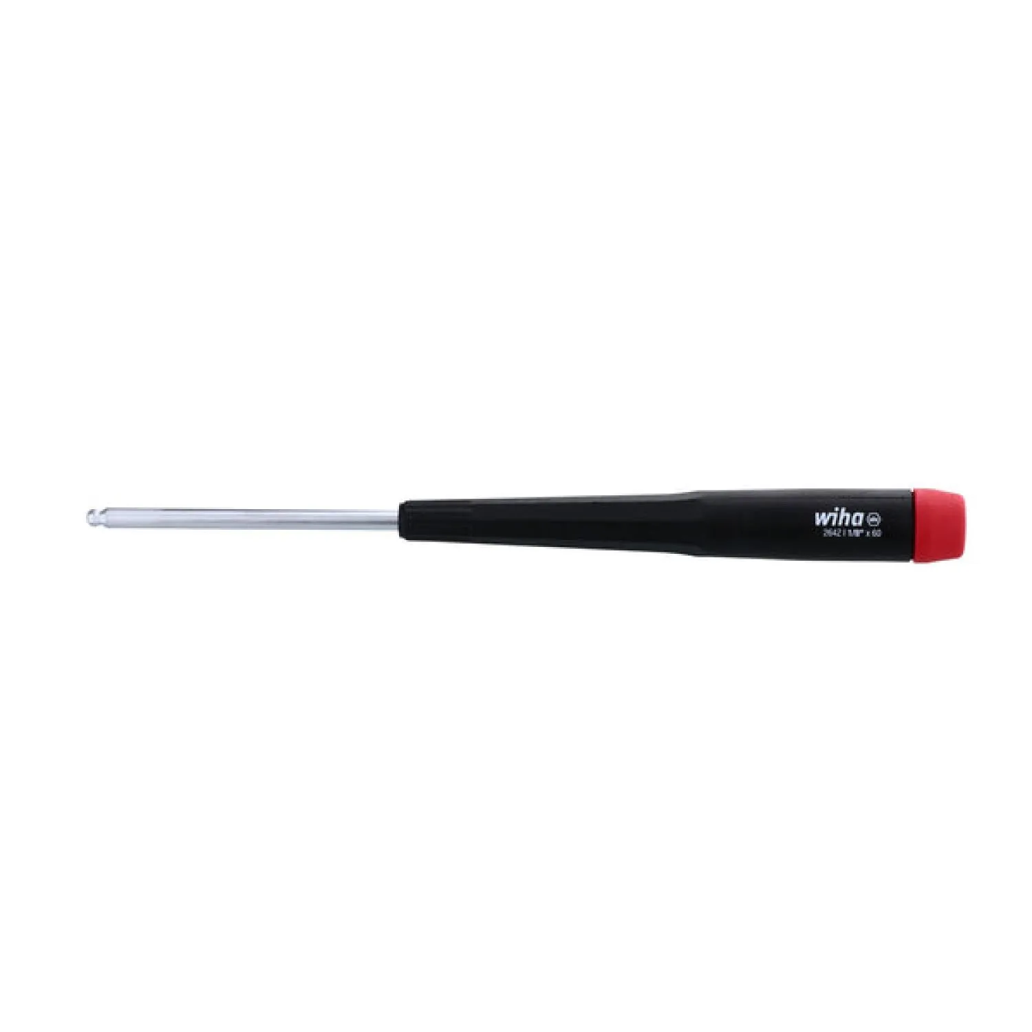 Wiha Tools 26431 Precision Ball End Hex Screwdriver 1/8" x 60mm