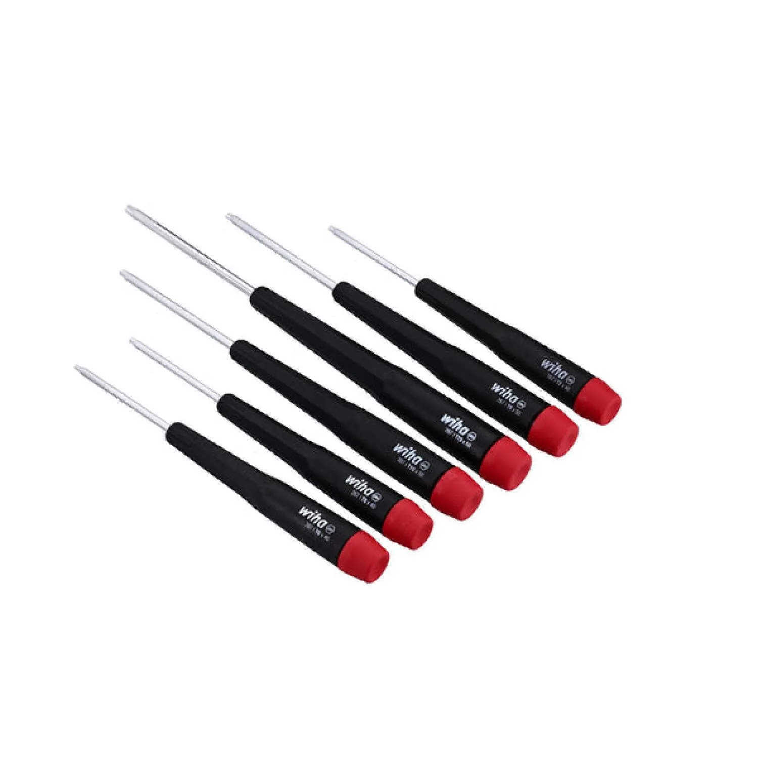 Wiha Tools 26790 6 Piece Precision Torx Screwdriver Set