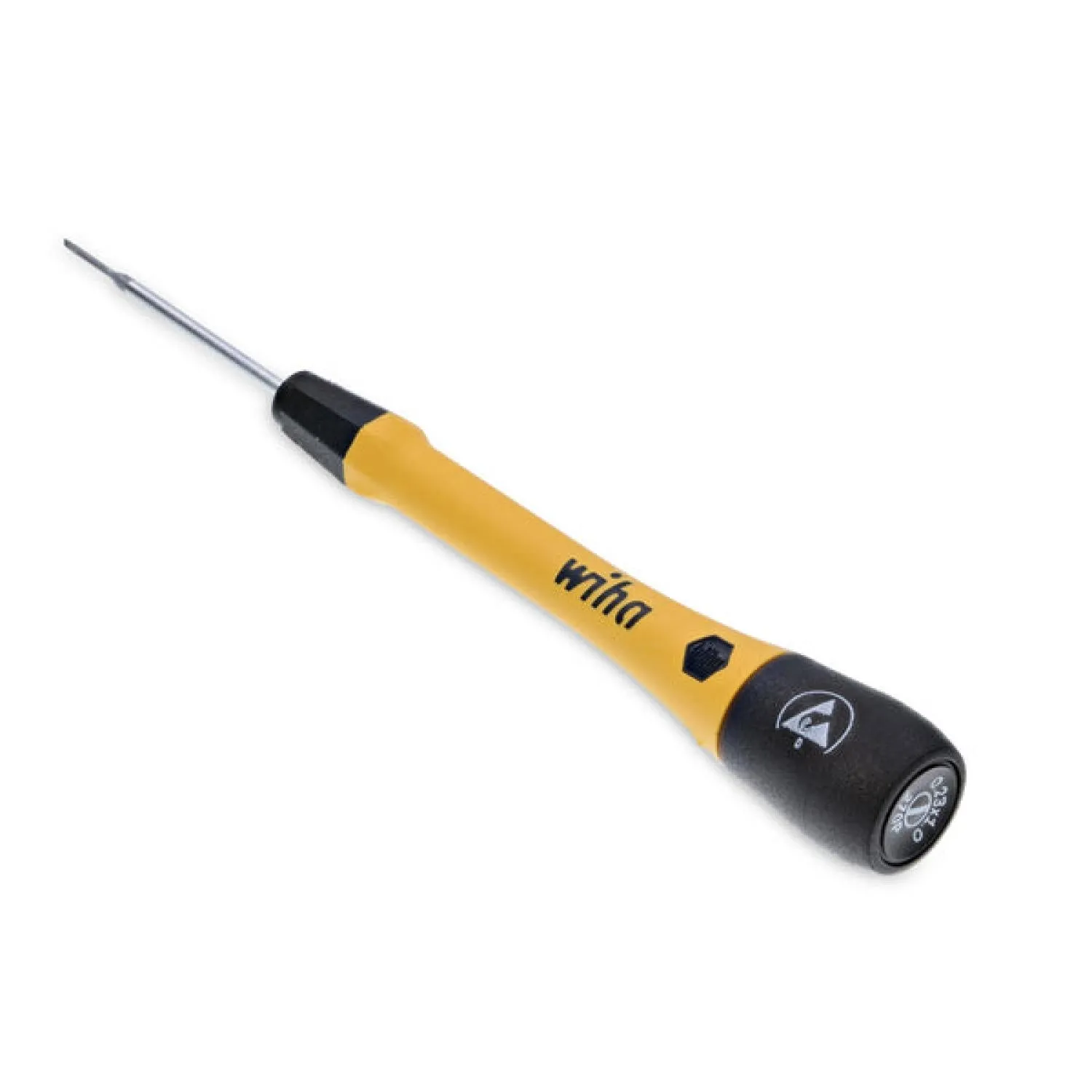 Wiha Tools 27271 ESD Safe PicoFinish Precision Screwdriver - Slotted 1.0mm x 40mm