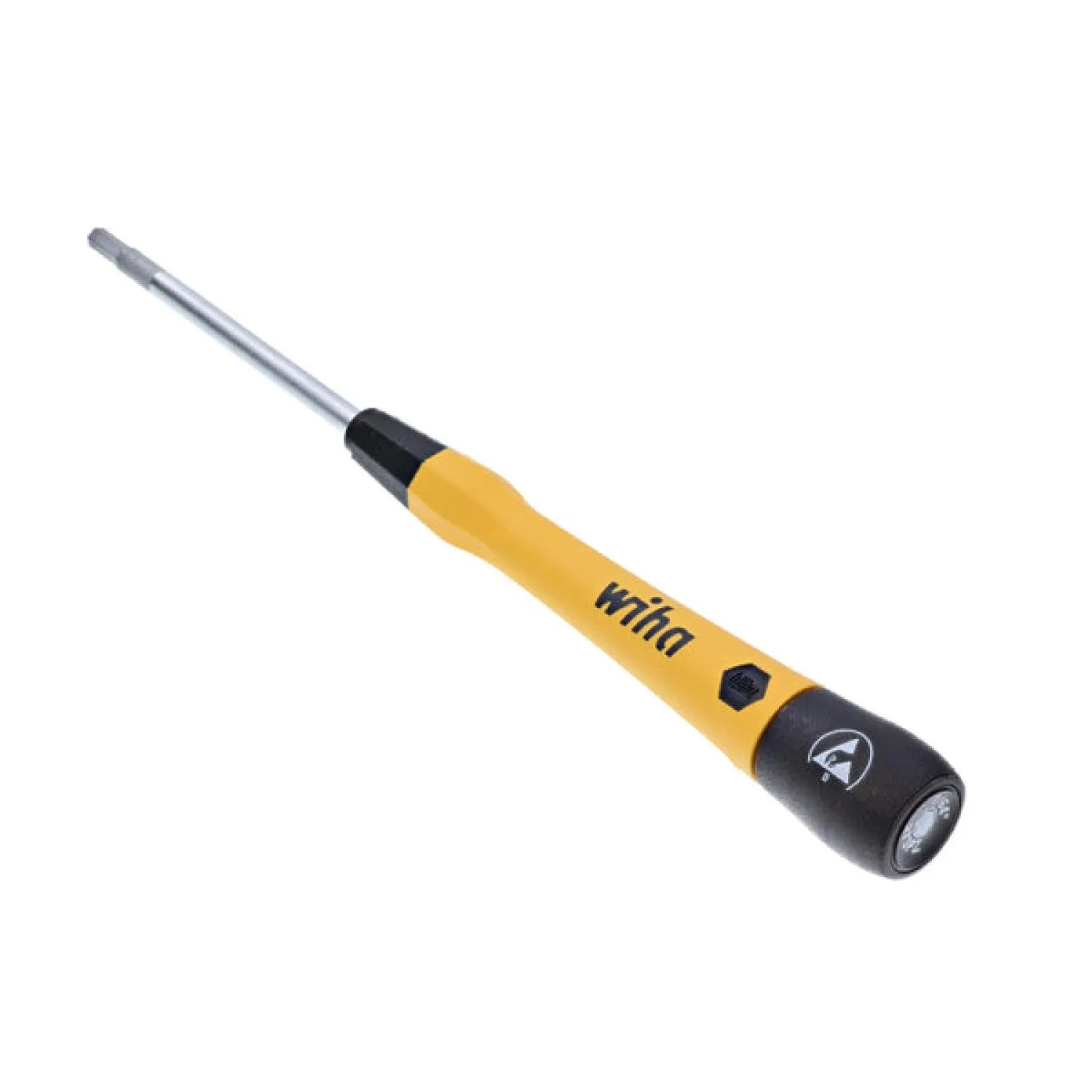Wiha Tools 27559 ESD Safe PicoFinish Precision Hex Screwdriver - 7/64" x 60mm