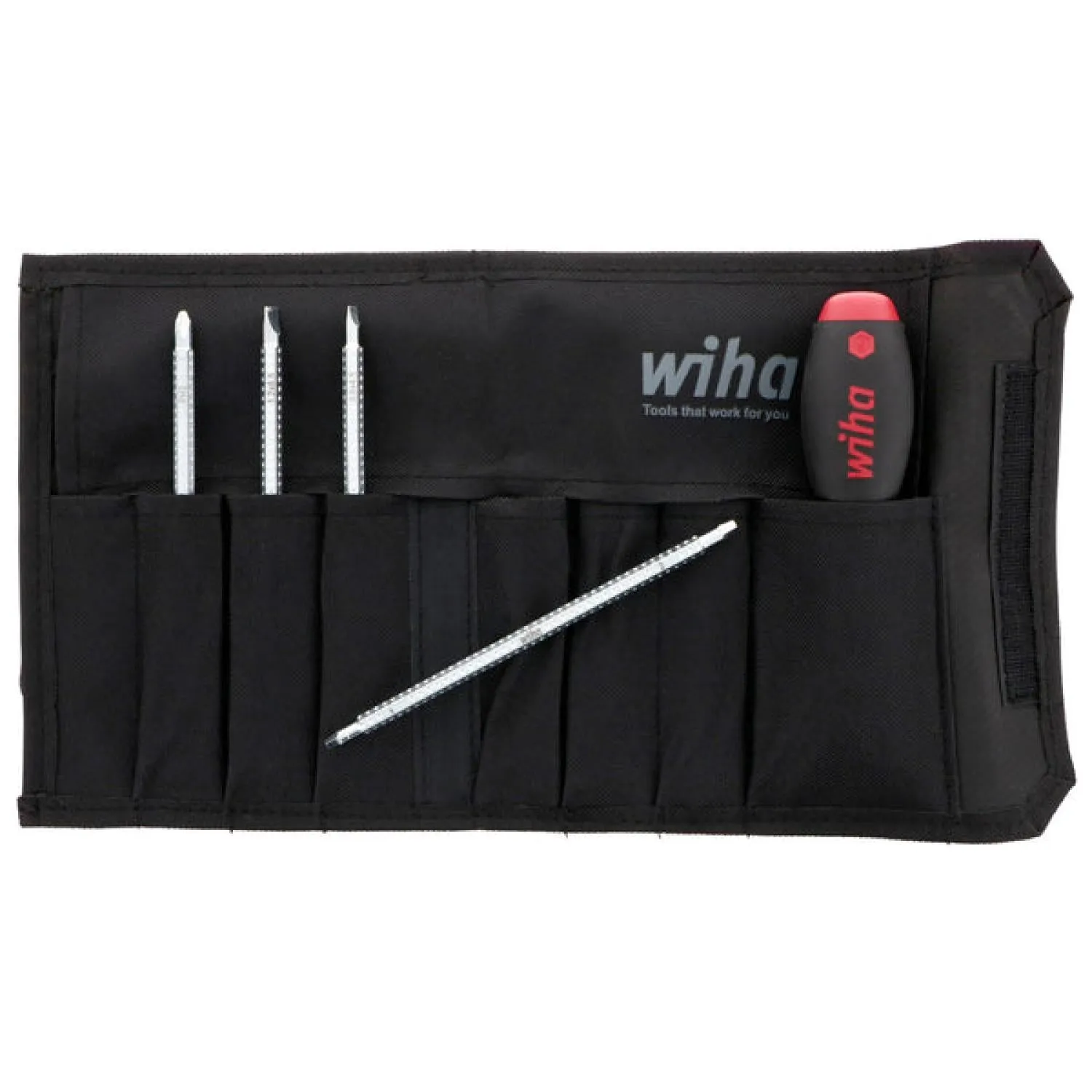 Wiha Tools 28194 5 Piece Drive-Loc VI Combination Blade Set