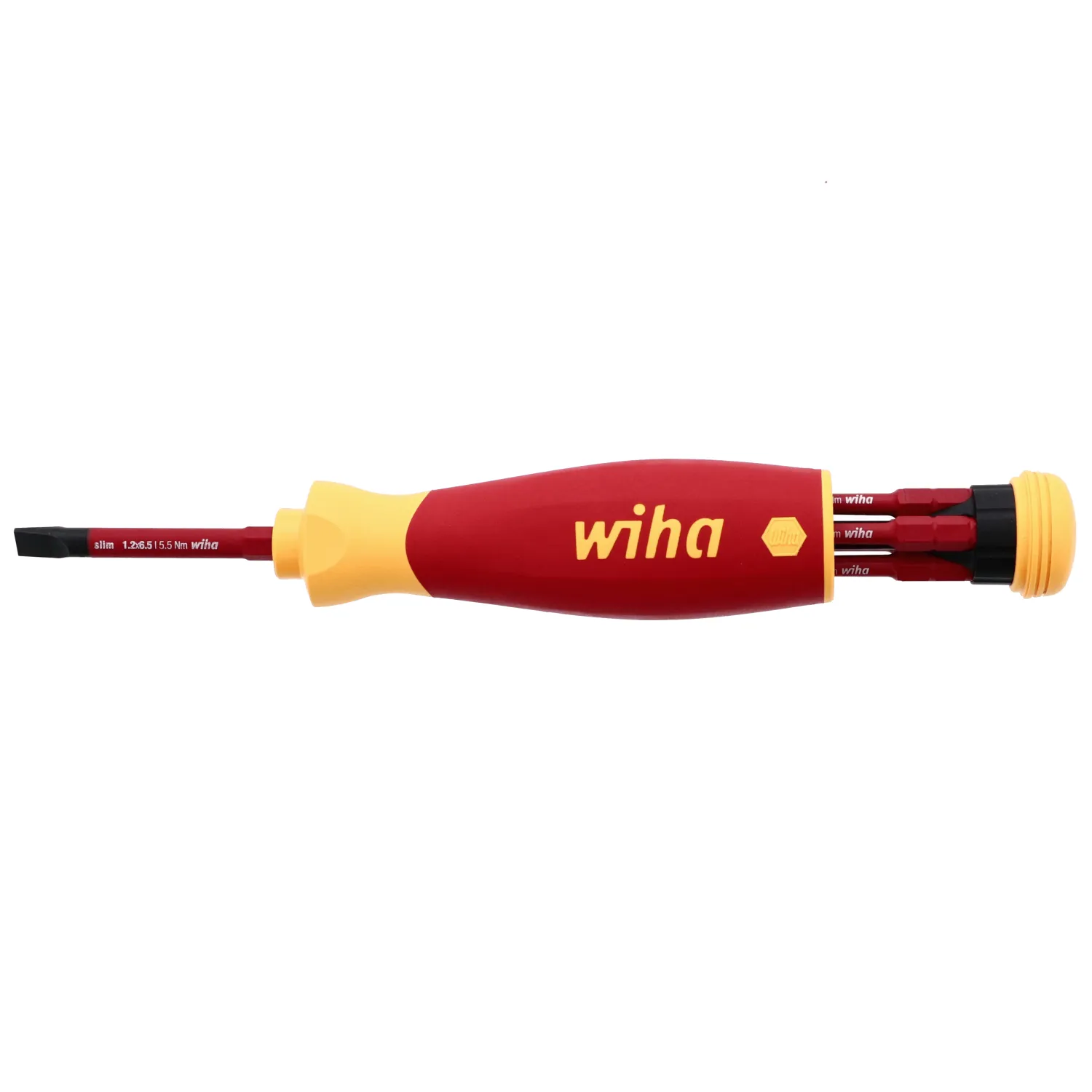 Wiha Tools 28345 6 Piece Insulated SlimLine PocketMax Multi-Driver
