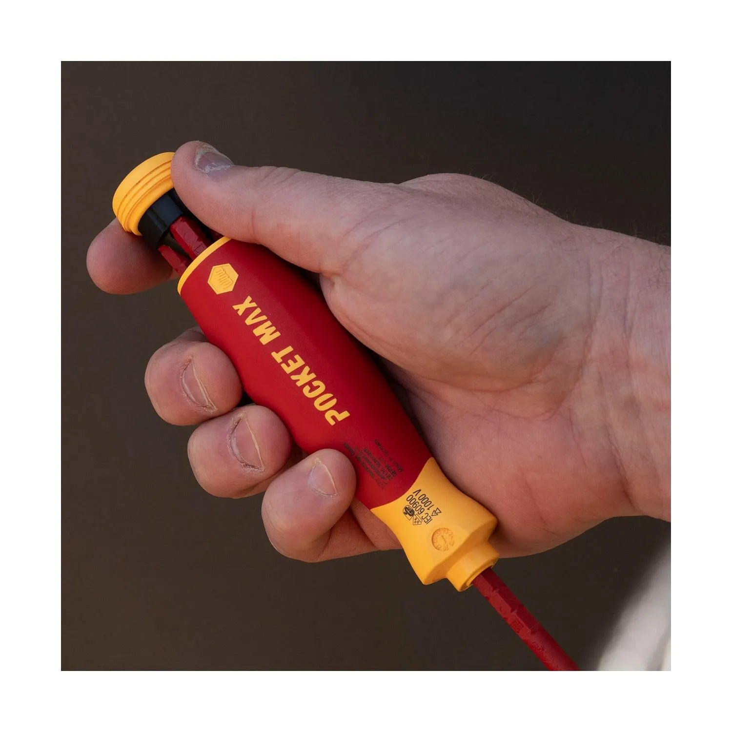 Wiha Tools 28345 6 Piece Insulated SlimLine PocketMax Multi-Driver