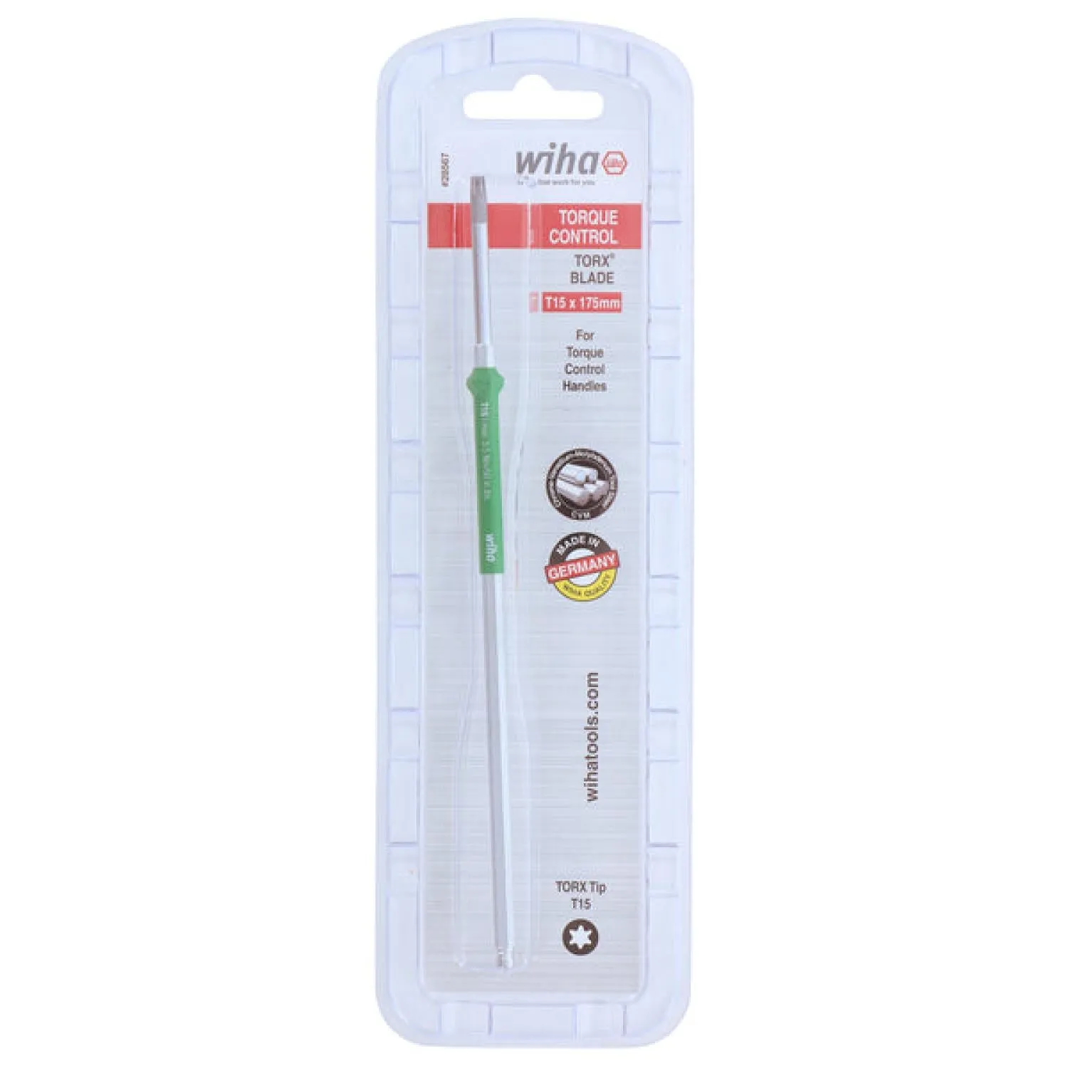 Wiha Tools 28567 Torx TorqueControl Blade T15