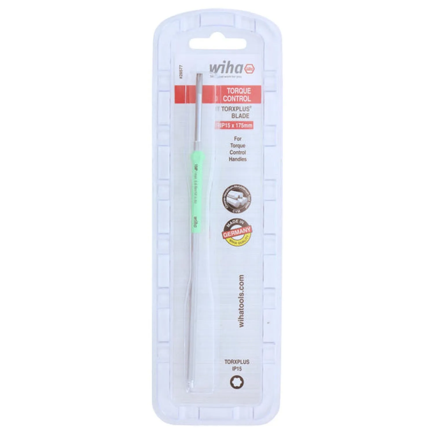 Wiha Tools 28577 TorxPlus TorqueControl Blade IP15
