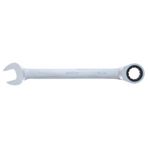 Wiha Tools 30315 Combination Ratchet Wrench, 15 mm x 200 mm