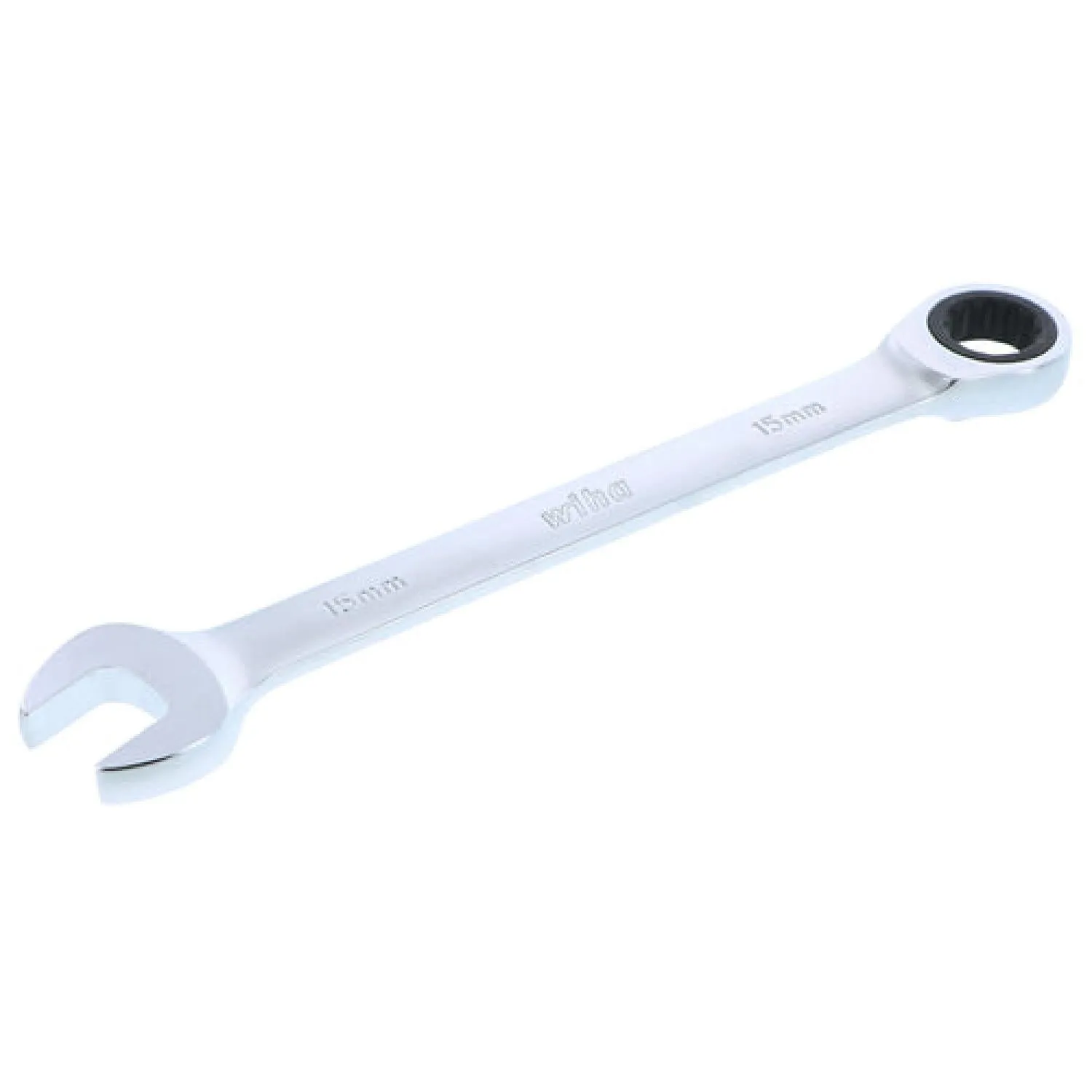 Wiha Tools 30315 Combination Ratchet Wrench, 15 mm x 200 mm