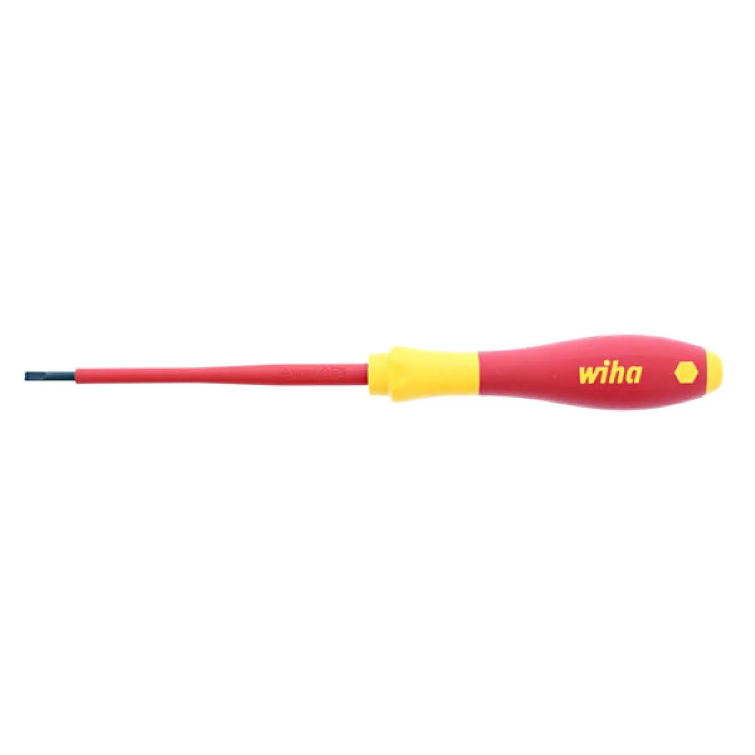 Wiha Tools 32012 Insulated Slotted Screwdriver, 3 mm x 100 mm