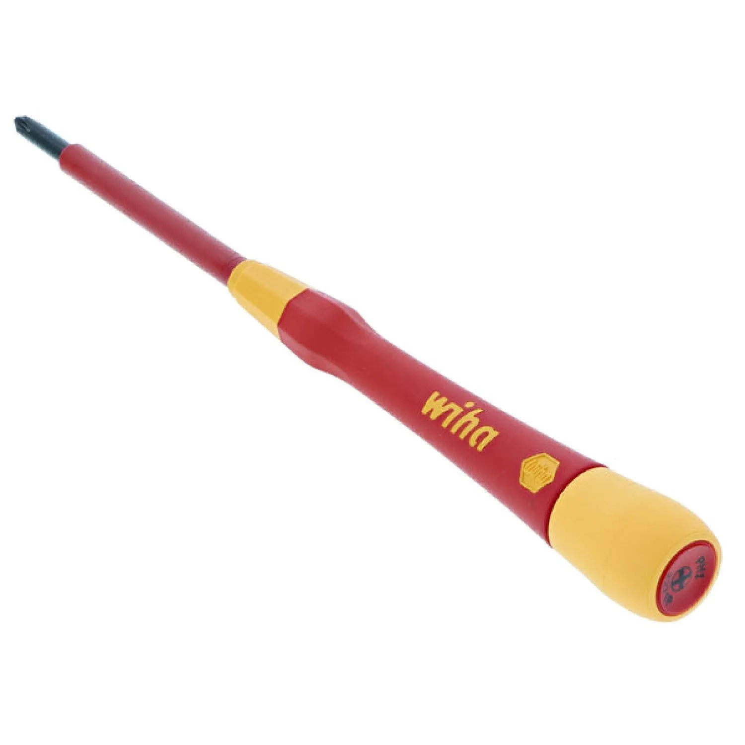 Wiha Tools 32108 #1 x 60mm Insulated Precision Phillips Screwdriver