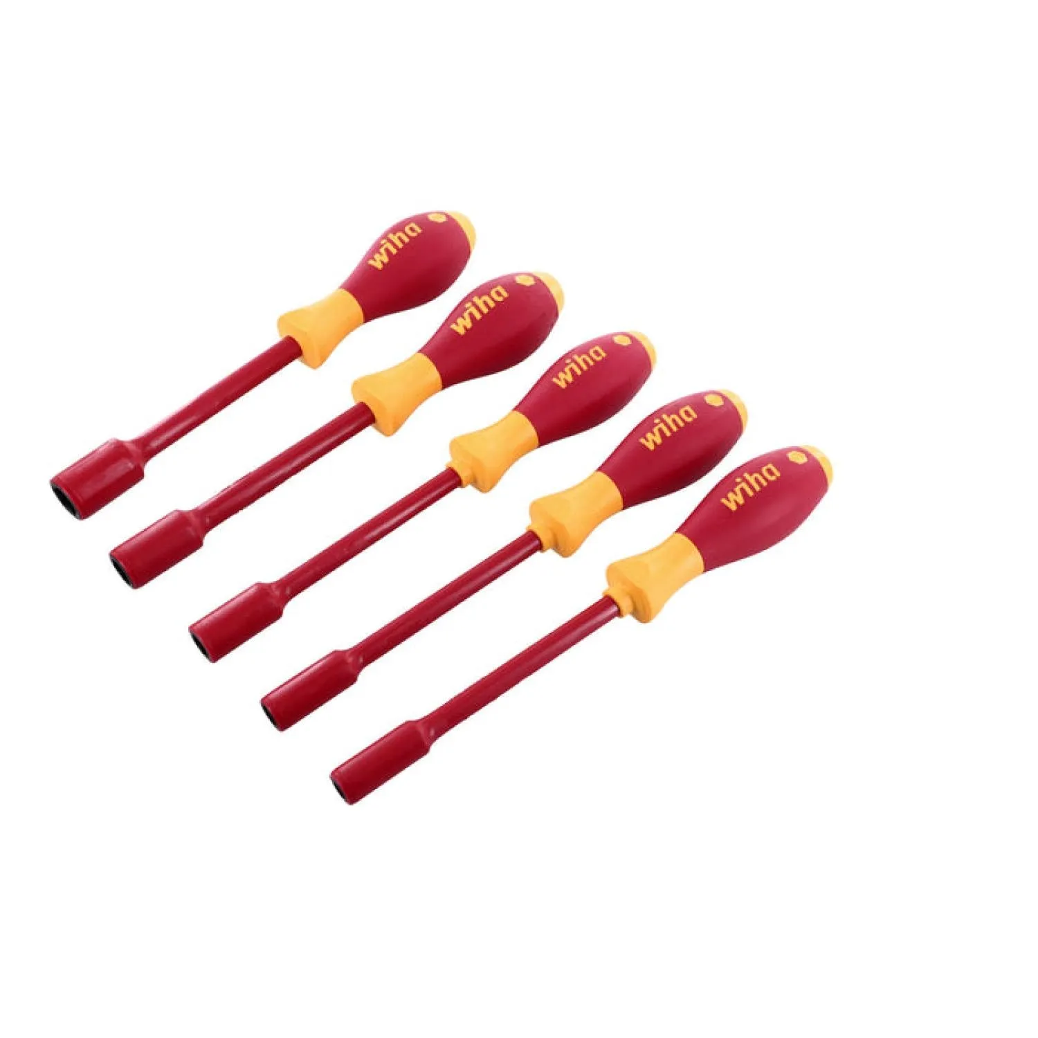 Wiha Tools 32190 15 Piece Insulated Slotted, Phillips, and Nut Drivers Box Set