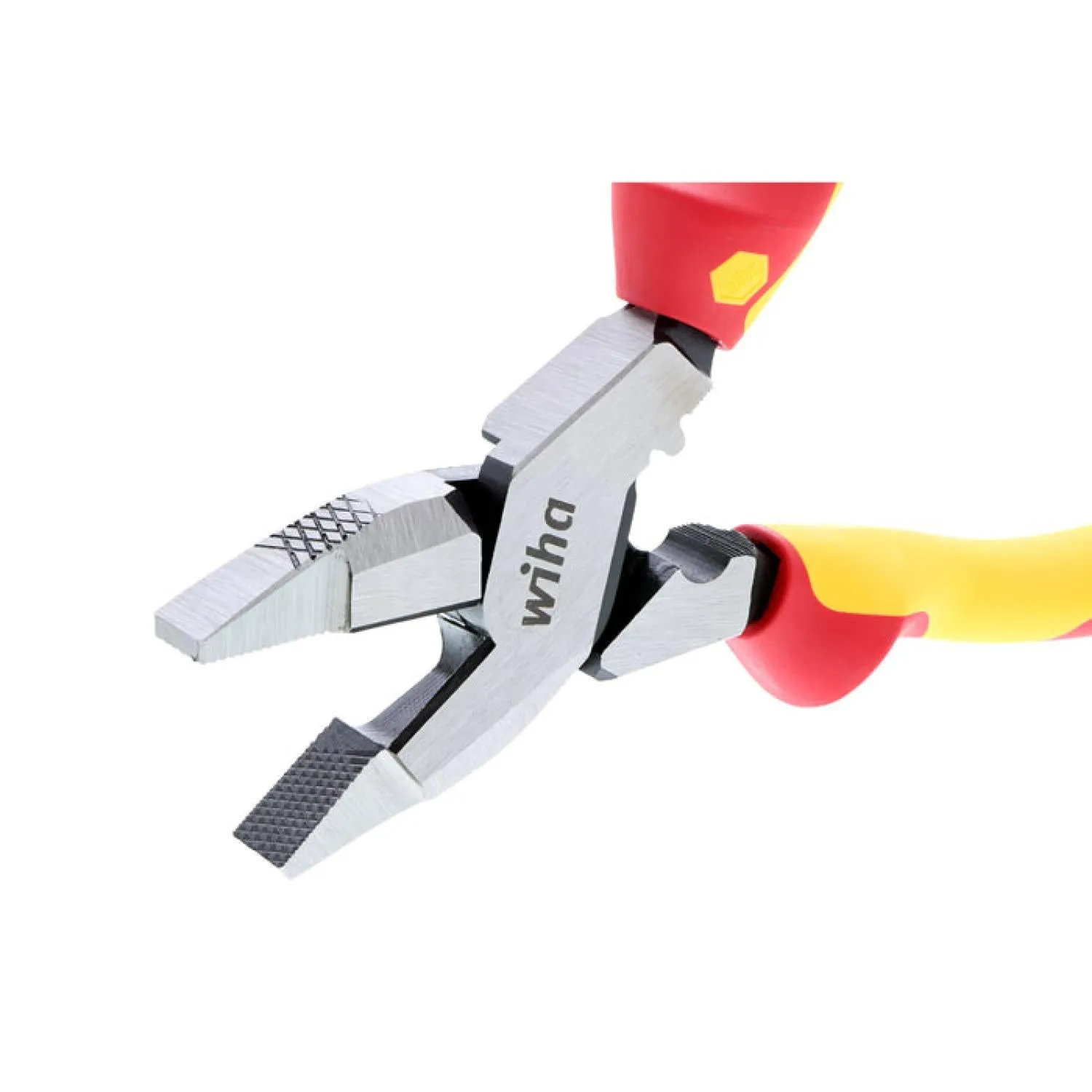 Wiha Tools 32948 Insulated Industrial NE Style Linemans Pliers with Crimpers 9.5 Inch