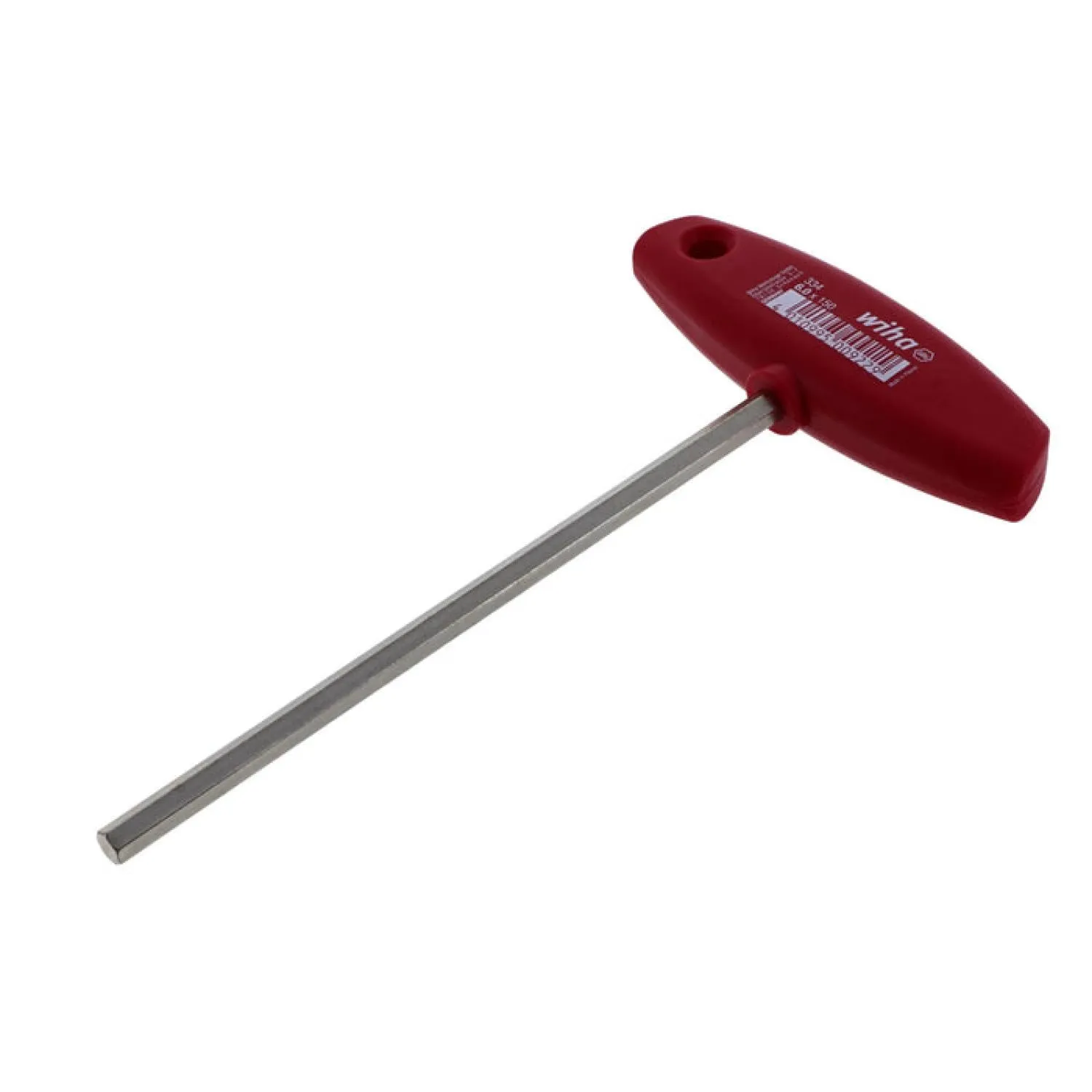 Wiha Tools 33415 Classic Grip Hex Metric T-Handle 6.0 mm