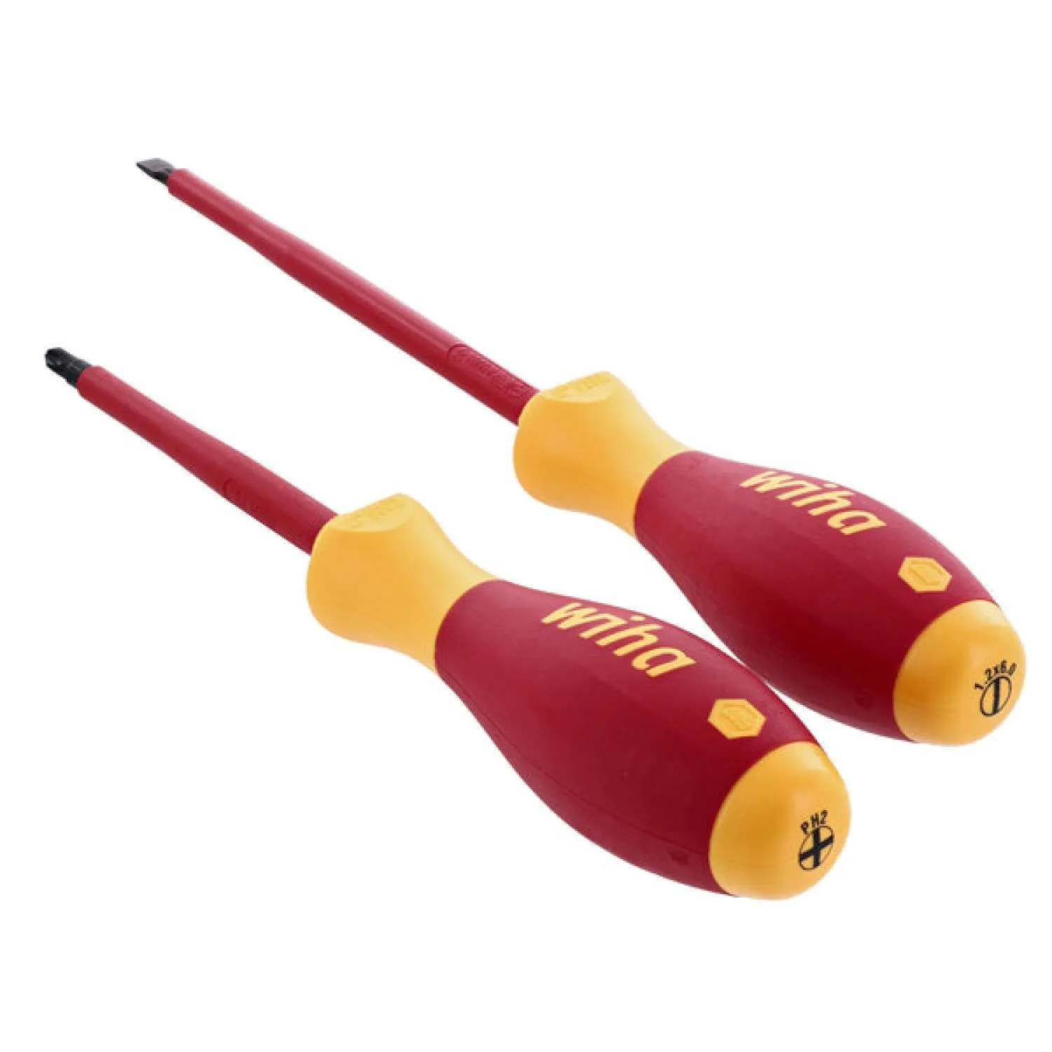 Wiha Tools 33532 Insulated Screwdriver Set, 2 Pieces