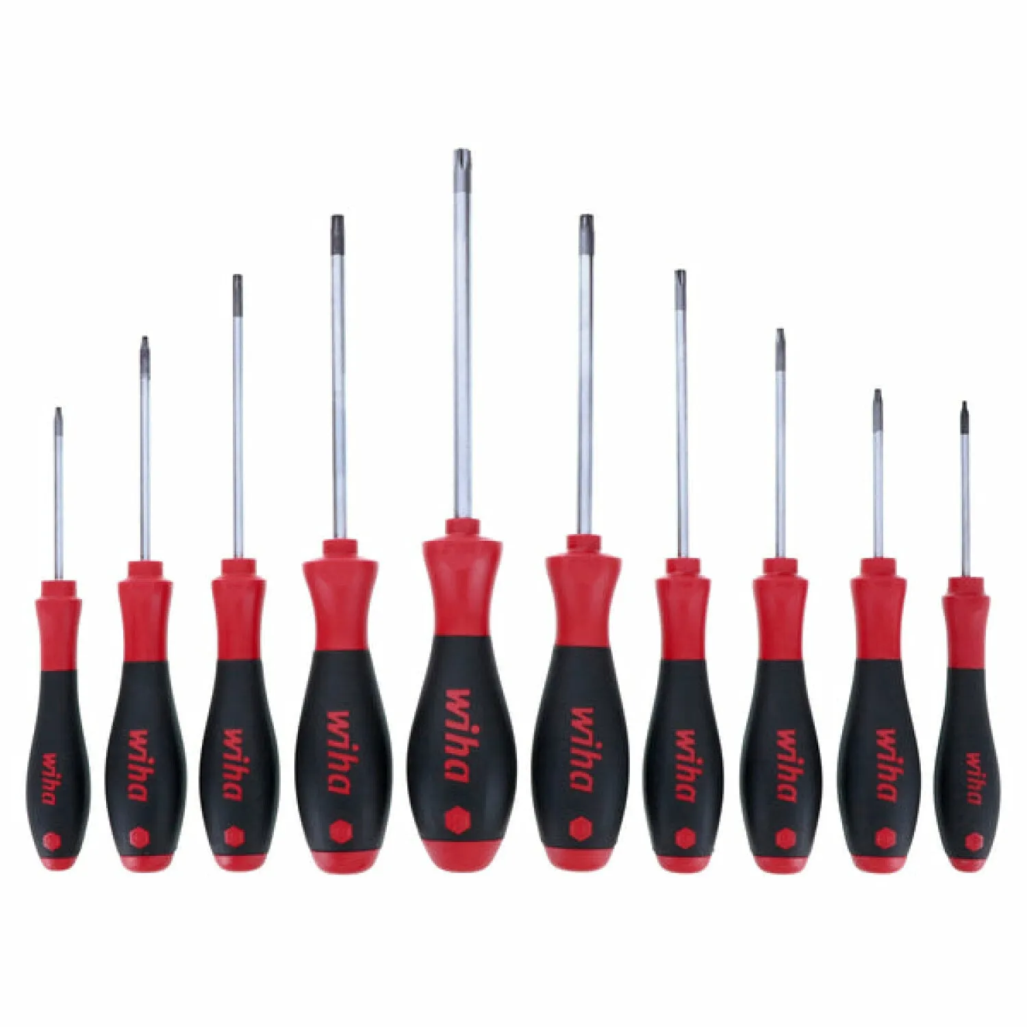 Wiha Tools 36259 10 Piece Security TORX SoftFinish Set