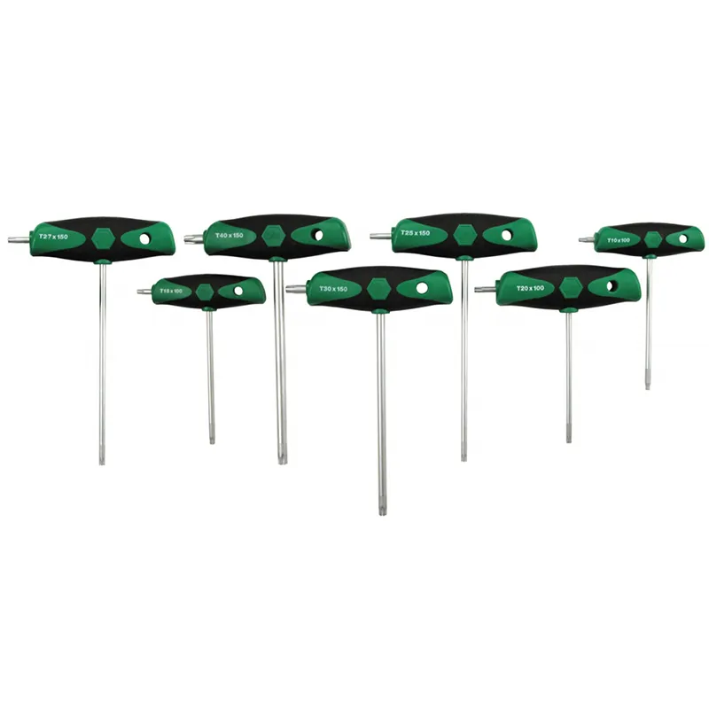 Wiha Tools 36497 TORX Soft Grip T-handle Set, 7 Piece