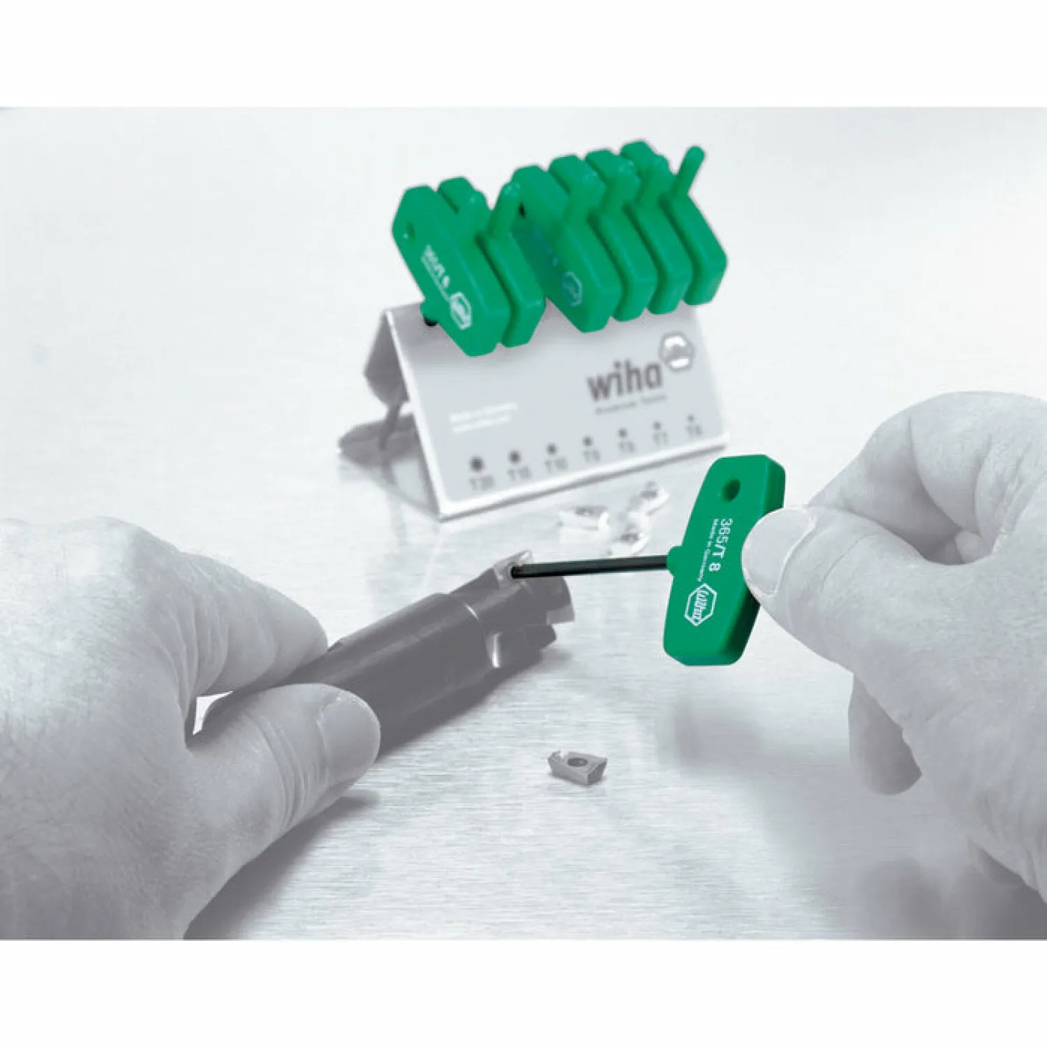Wiha Tools 36598 MagicSpring TORX Wing Handle Stand Set, 7 Piece