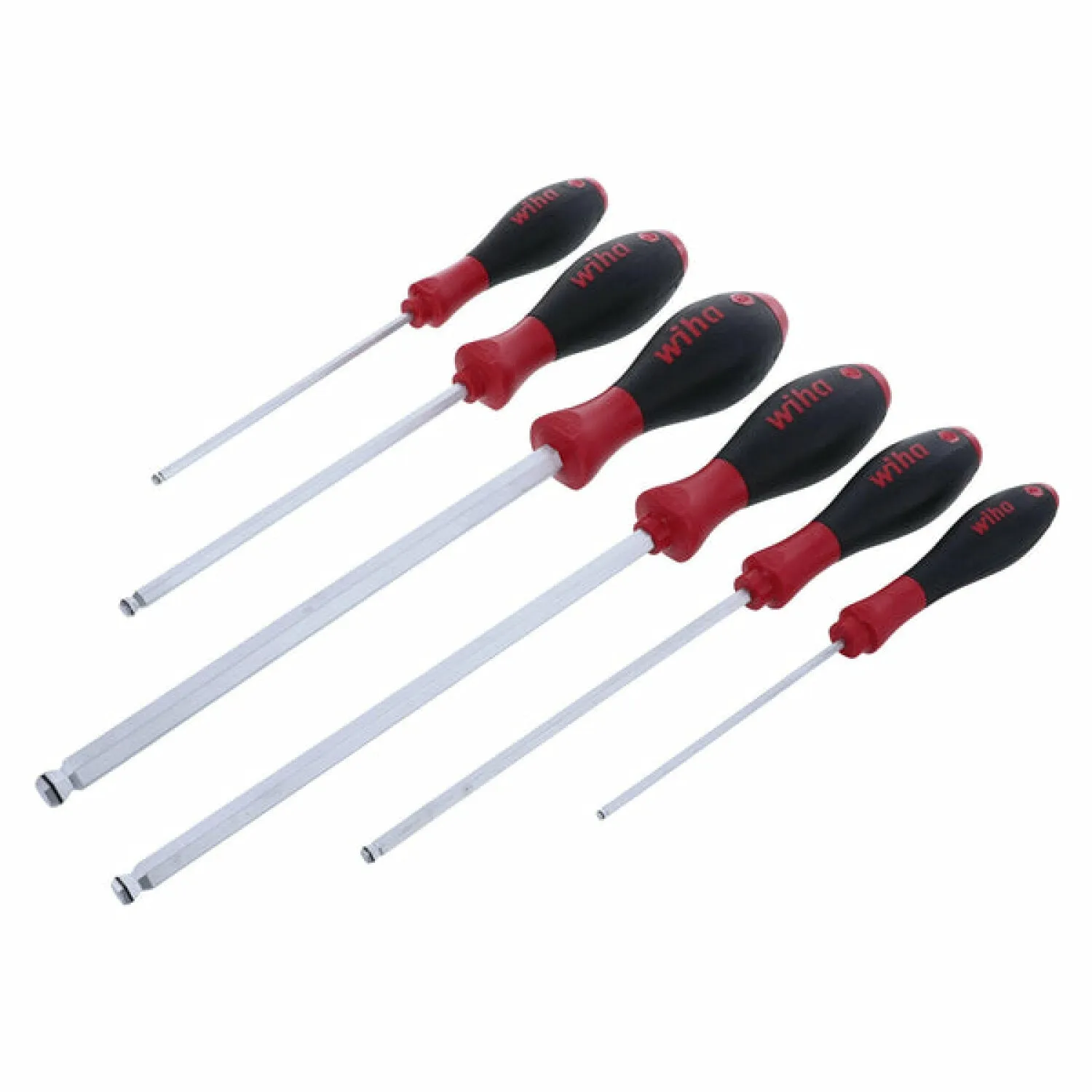 Wiha Tools 36792 6 Piece MagicRing Ball End Hex Metric Driver Set