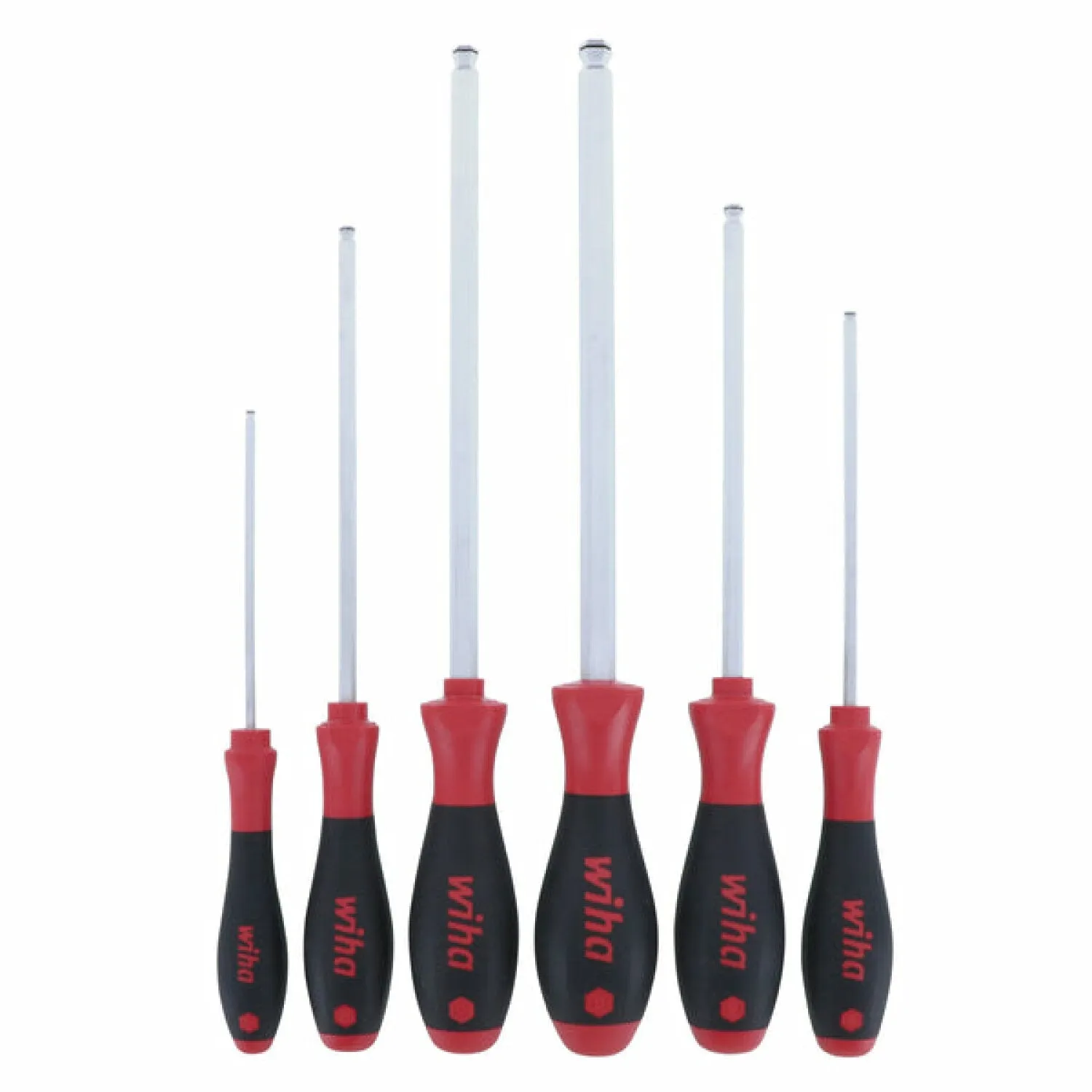 Wiha Tools 36792 6 Piece MagicRing Ball End Hex Metric Driver Set