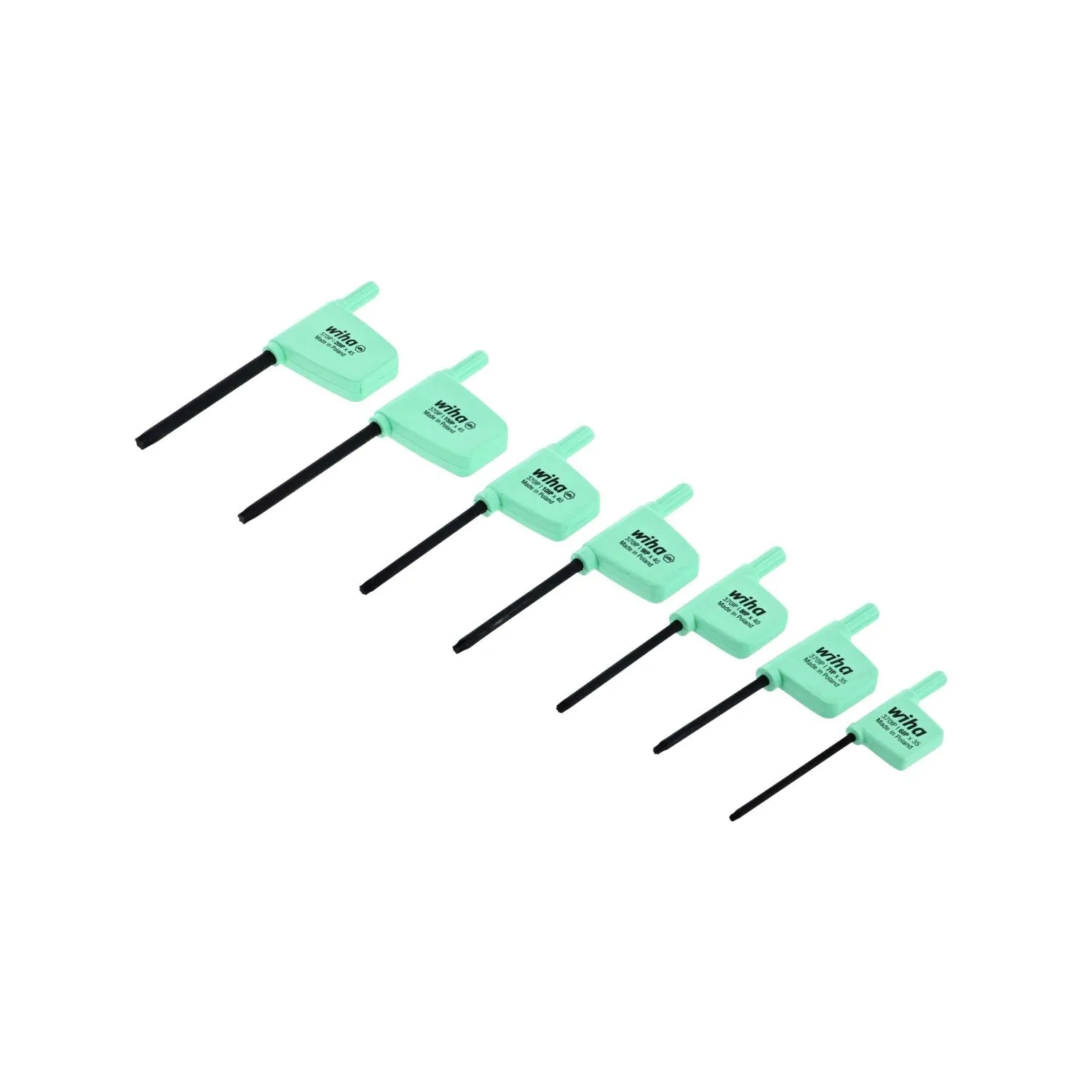 Wiha Tools 37092 TORX Plus Flag Handle Stand Set, 7 Piece