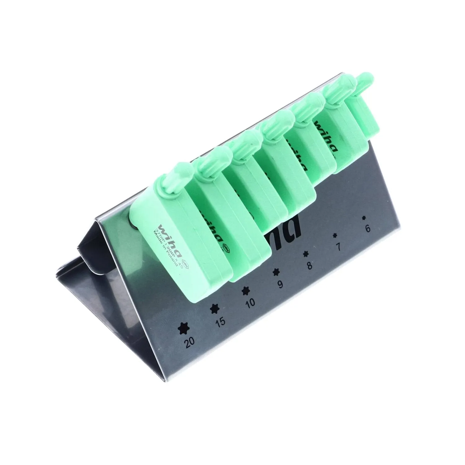 Wiha Tools 37092 TORX Plus Flag Handle Stand Set, 7 Piece