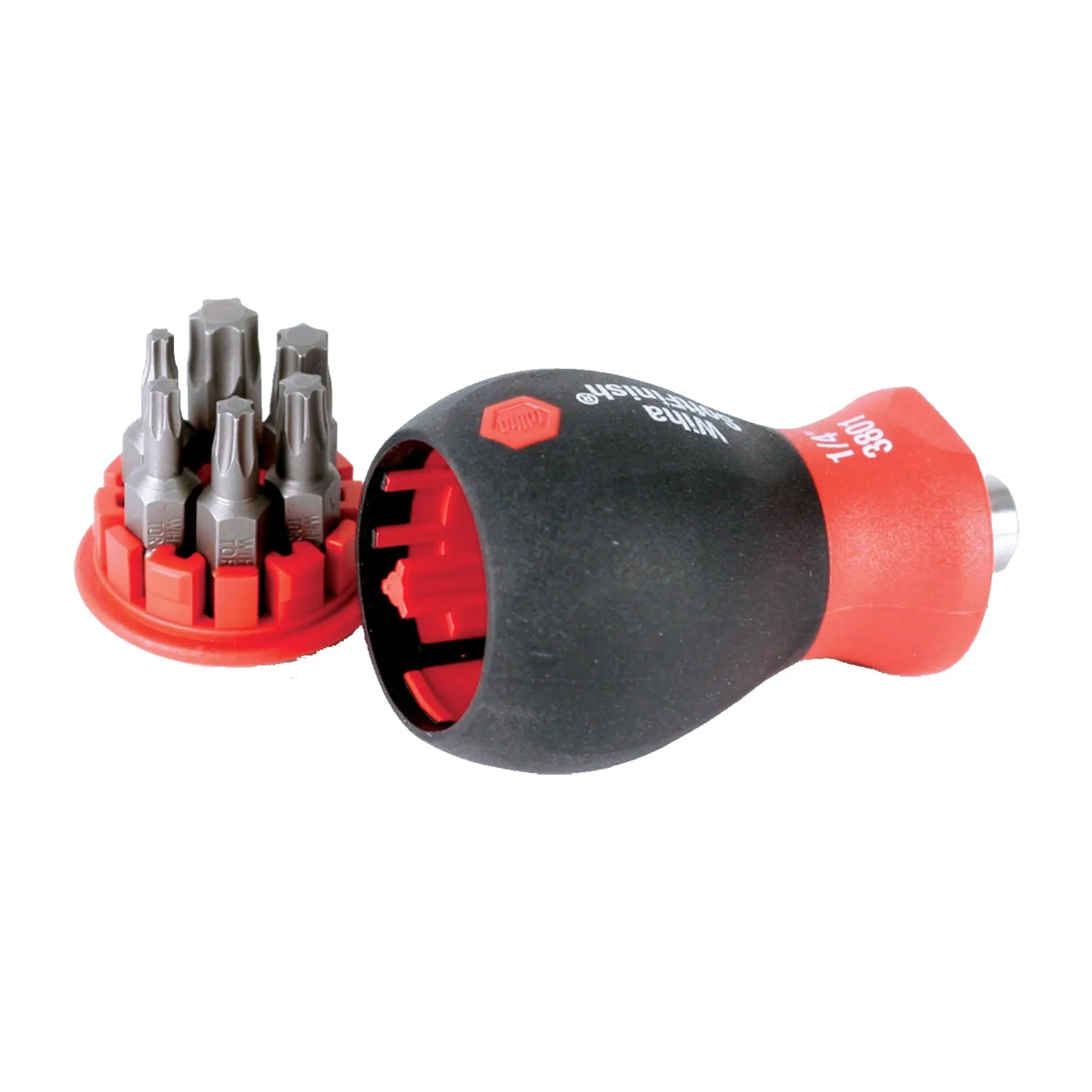 Wiha Tools 38045 6 Piece TORX Stubby Bit Holder
